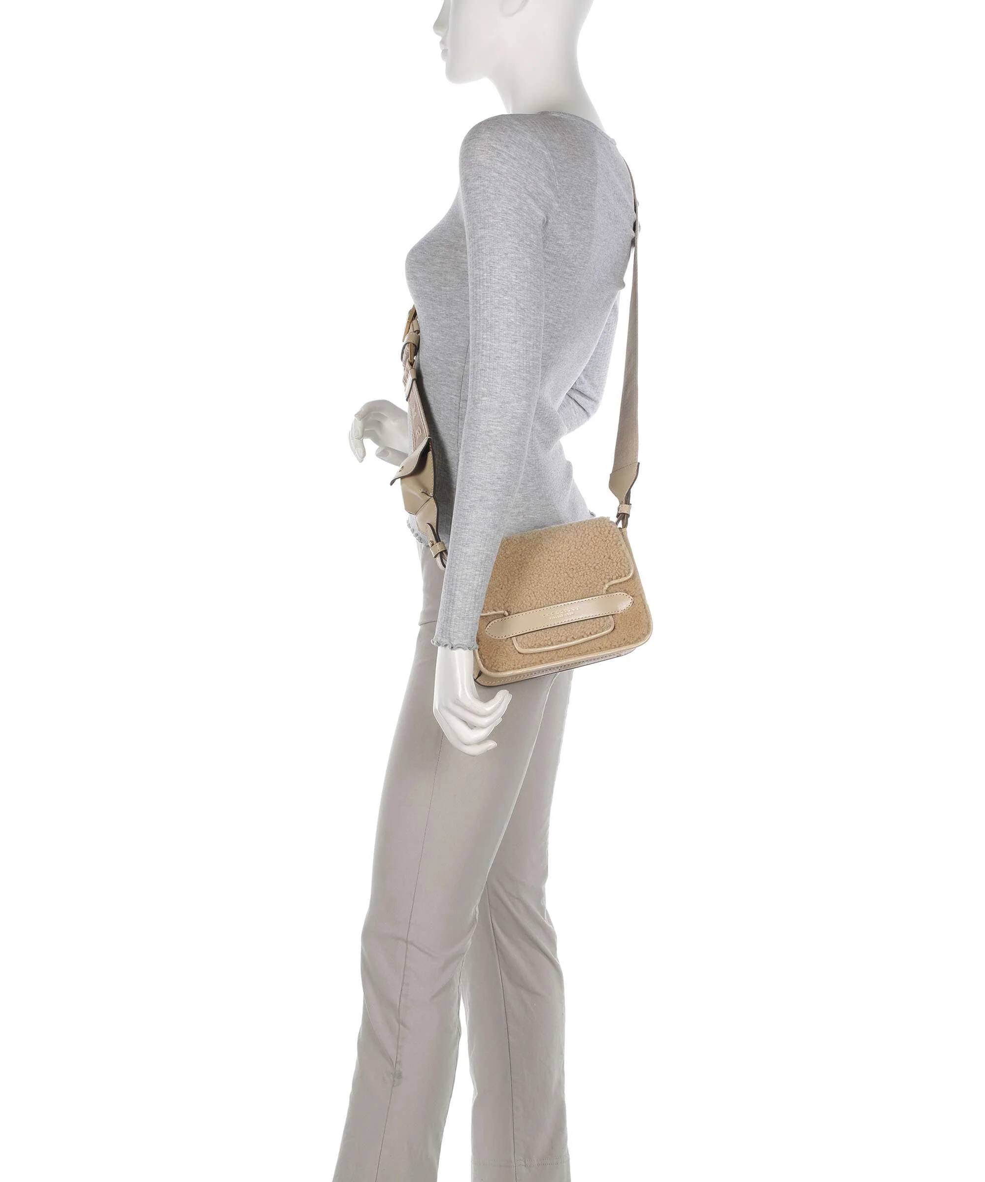 The Bridge Lucrezia Wow Crossbody bag butter - Image 3