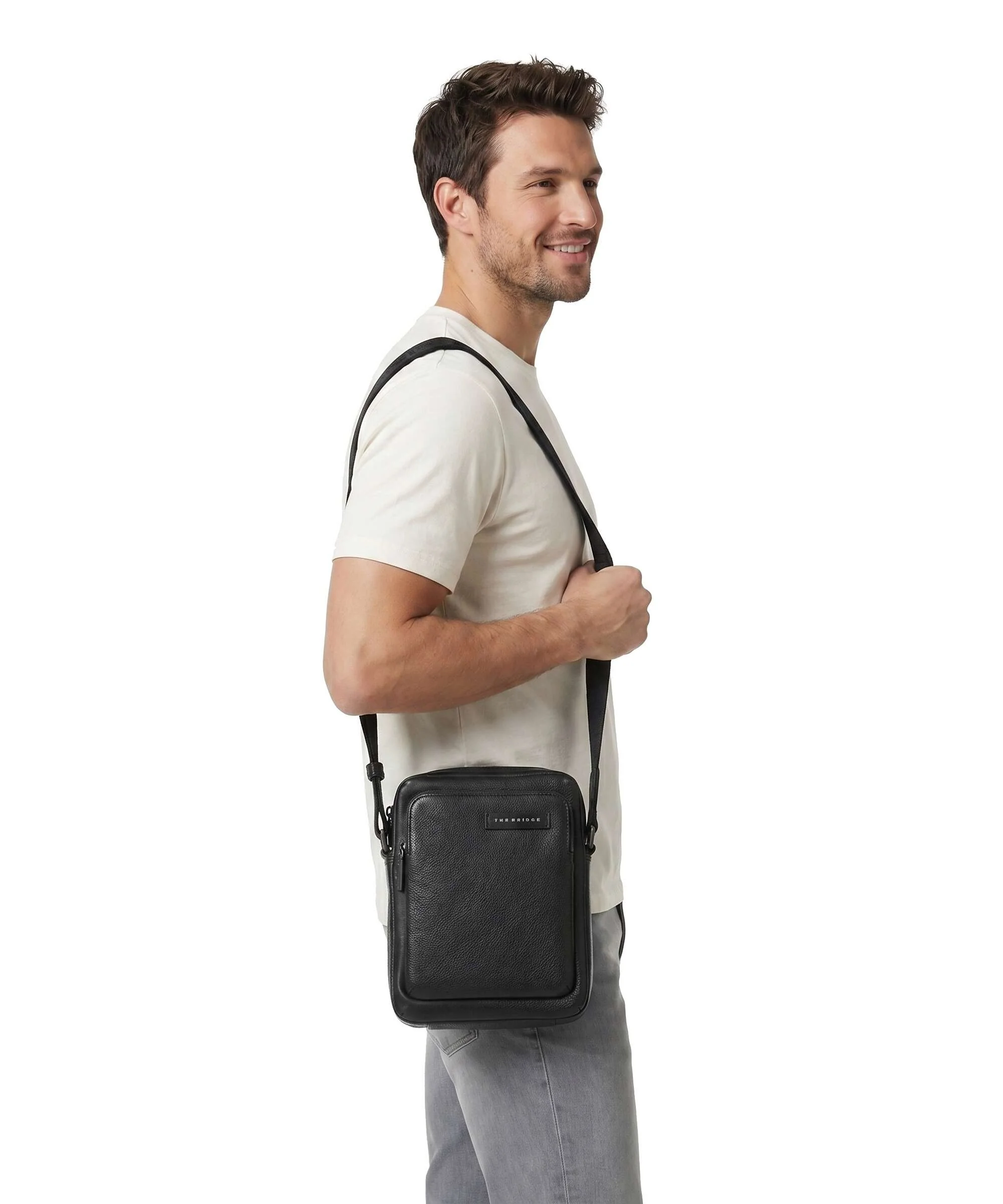 The Bridge Ludovico Crossbody bag nero - Image 3