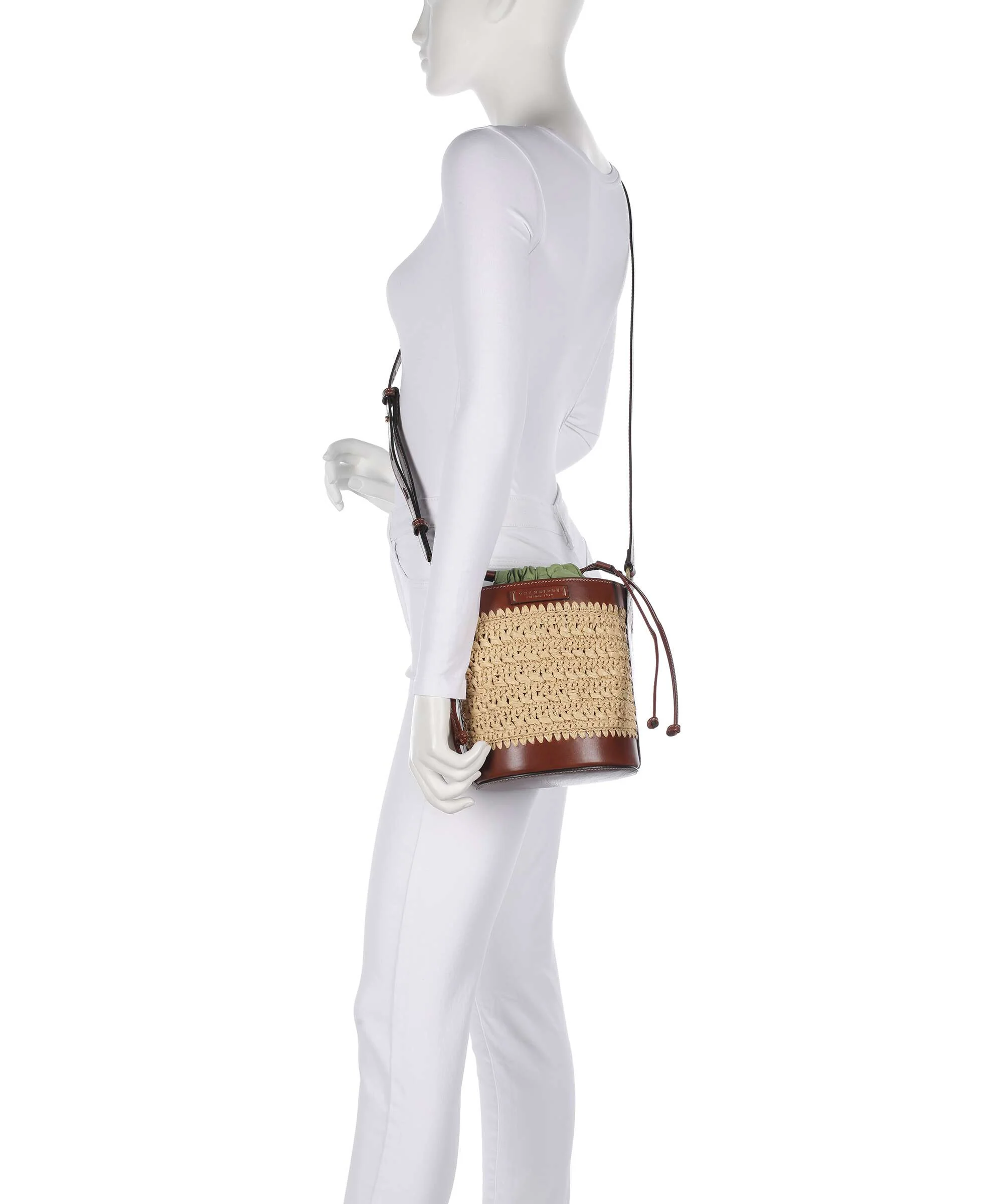The Bridge Luna Bucket bag marrone - Image 3