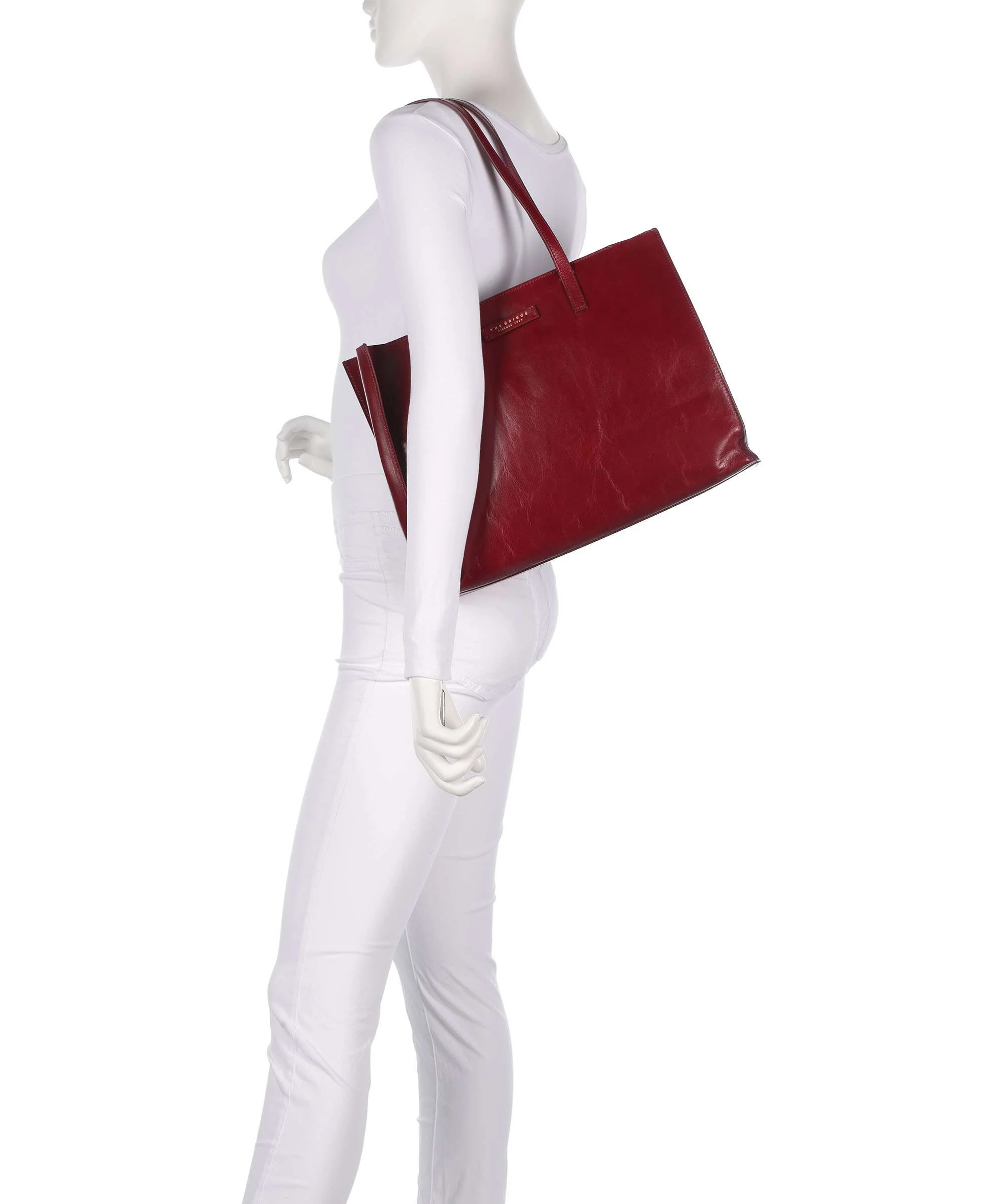 The Bridge Mirra Tote bag rosso ribes - Image 3