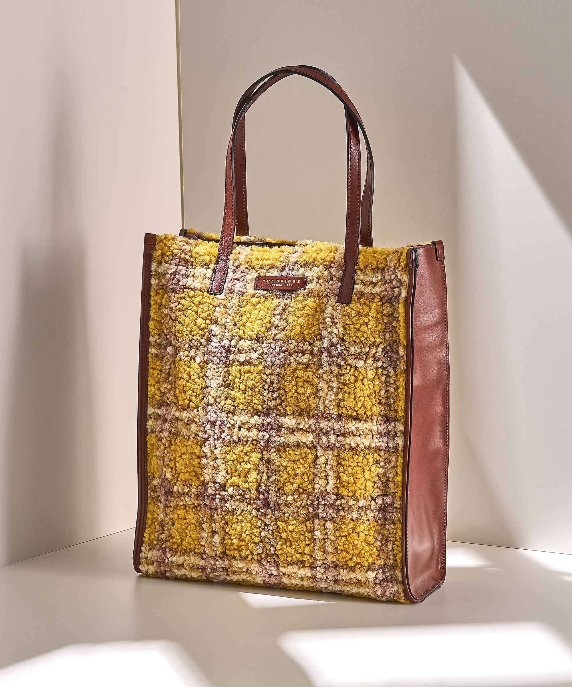 The Bridge Mirra Wow Tote bag check mais - Image 2
