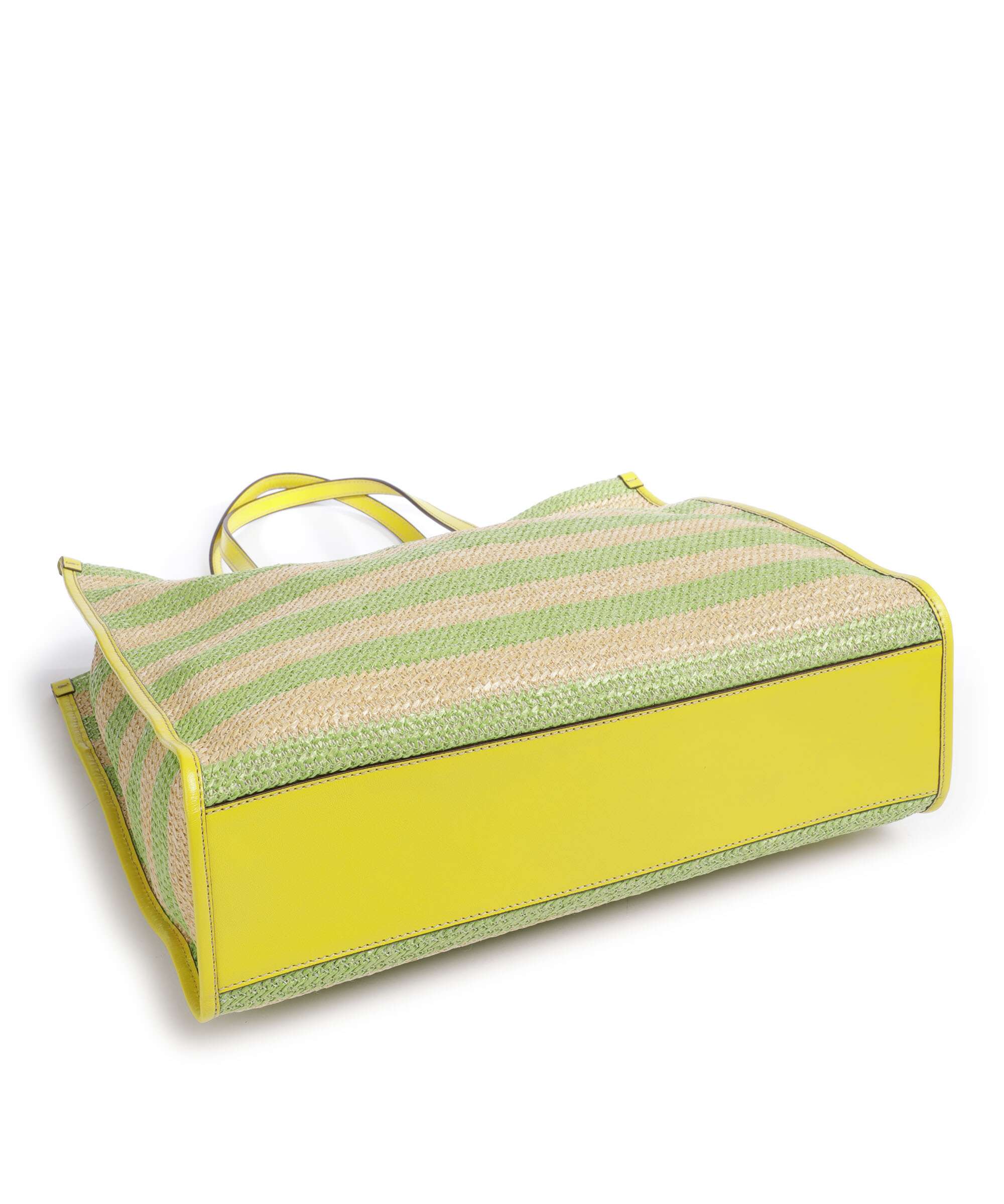 The Bridge Mirra Wow Tote bag lime - Image 5