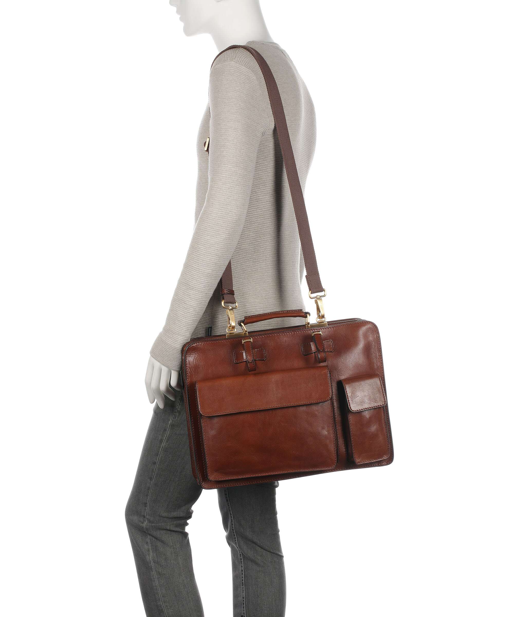The Bridge Story Uomo Briefcase marrone - Image 3