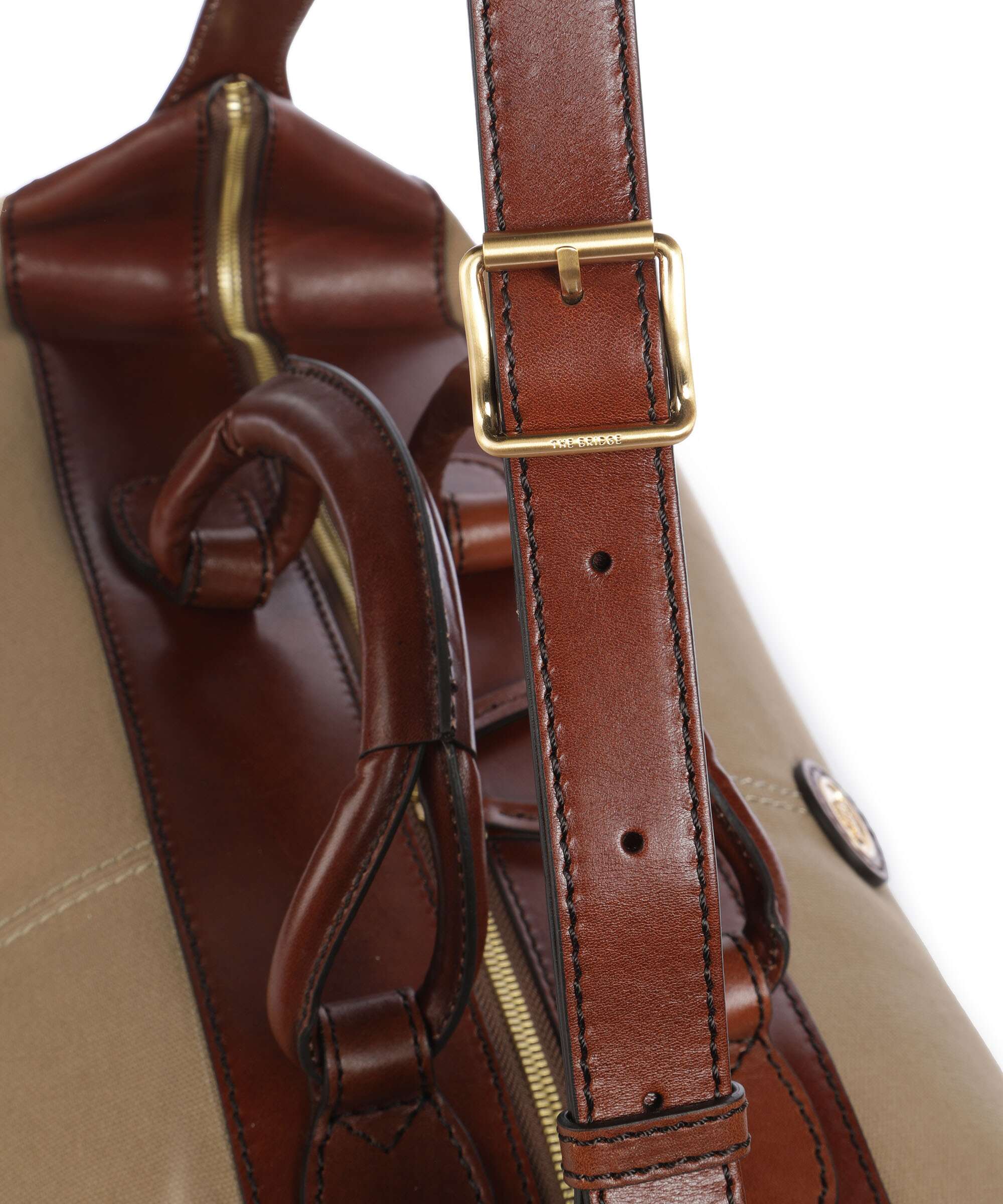 The Bridge Story Viaggio Soft Weekend bag natural - Image 3