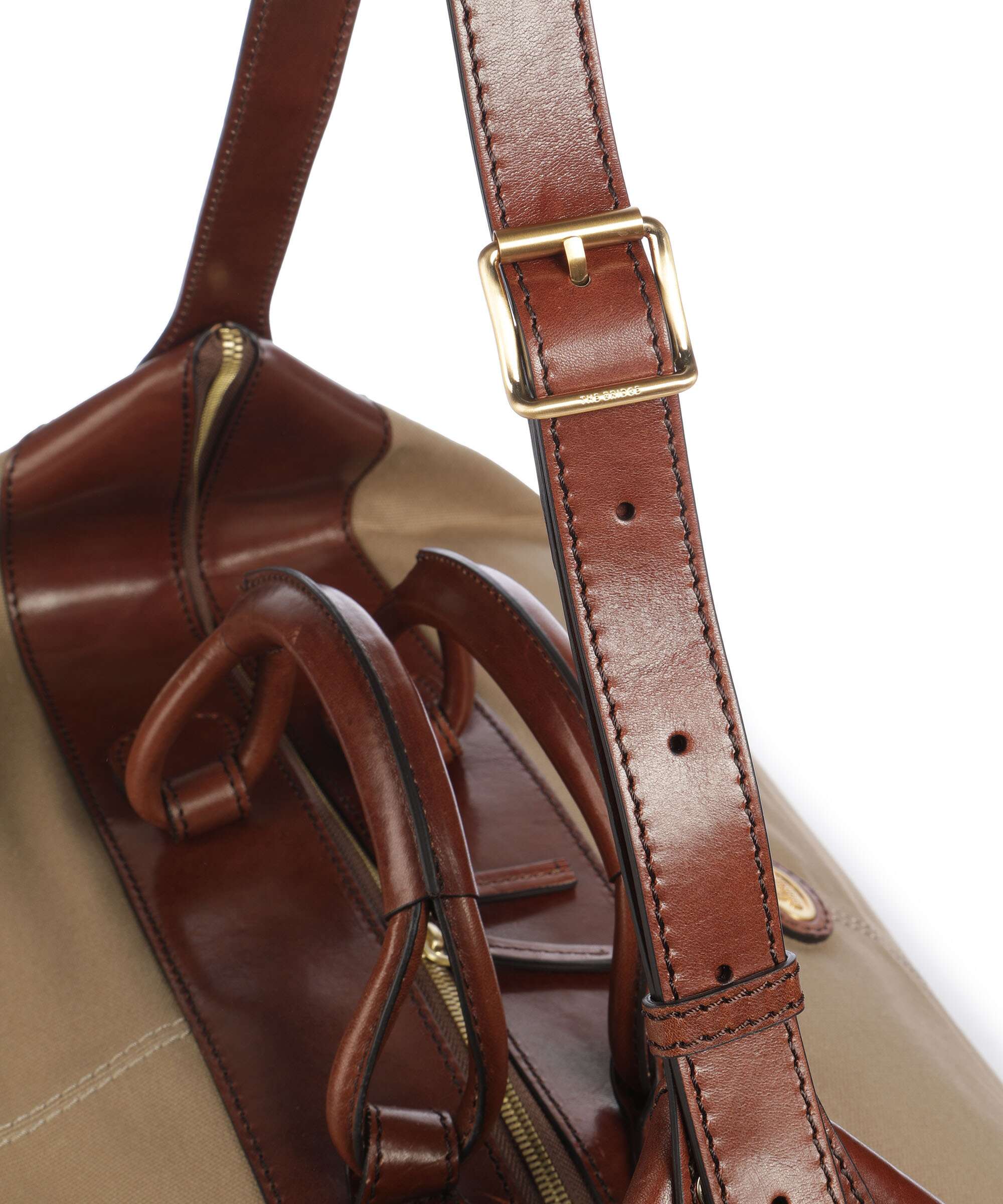 The Bridge Story Viaggio Soft Weekend bag natural - Image 3