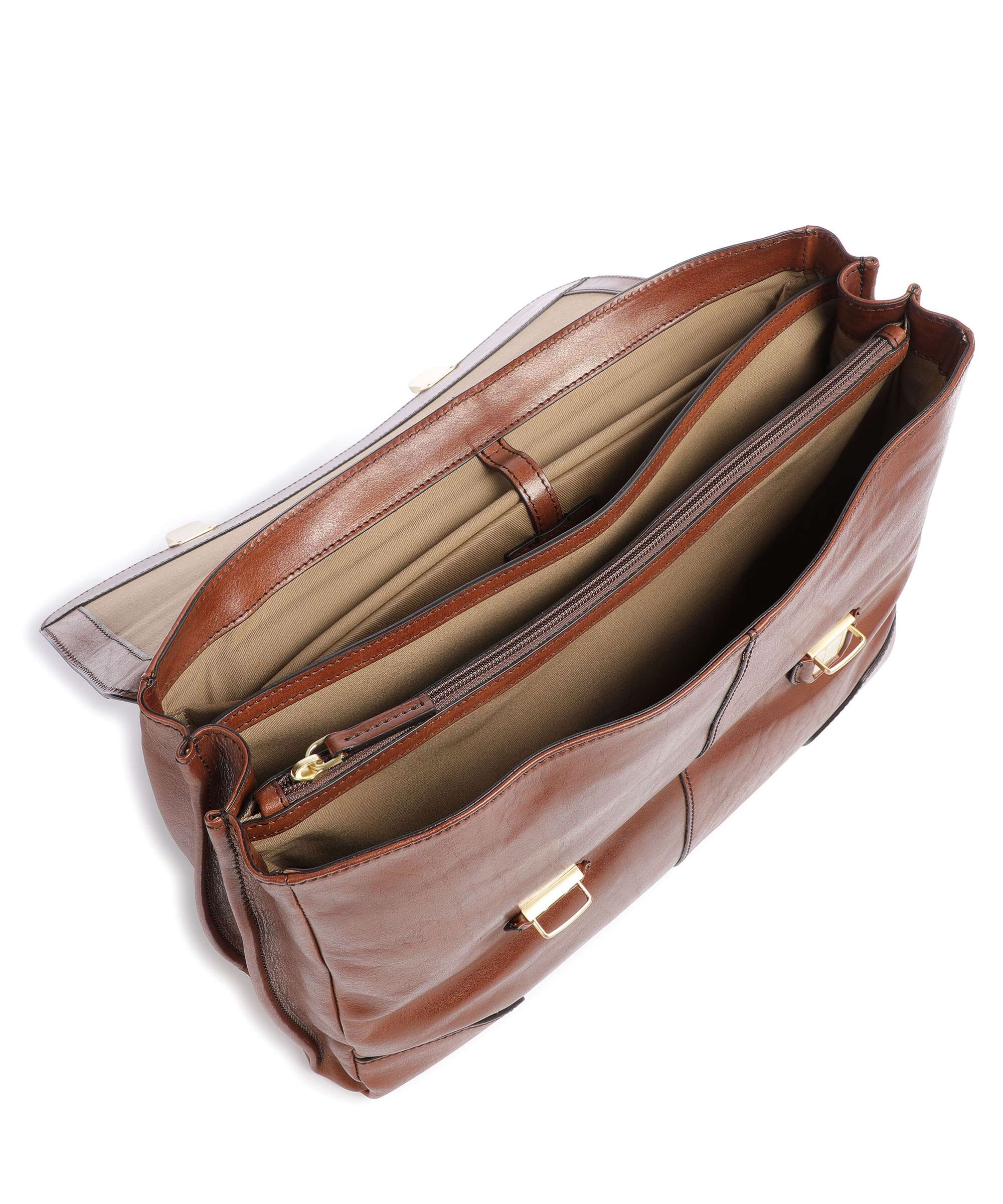 The Bridge Vespucci Briefcase marrone - Image 6