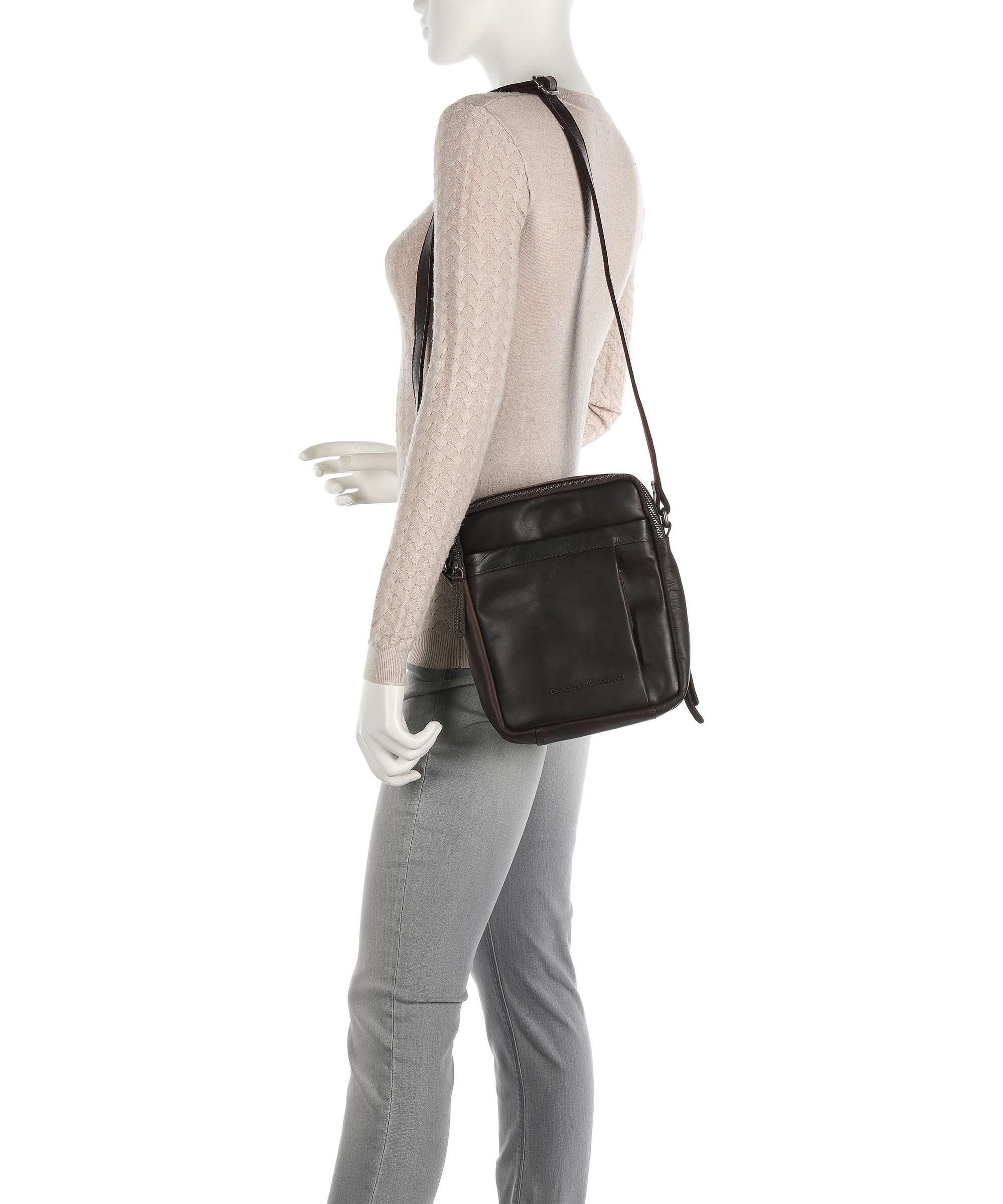 The Chesterfield Brand Alva Crossbody bag dunkelbraun - Image 3