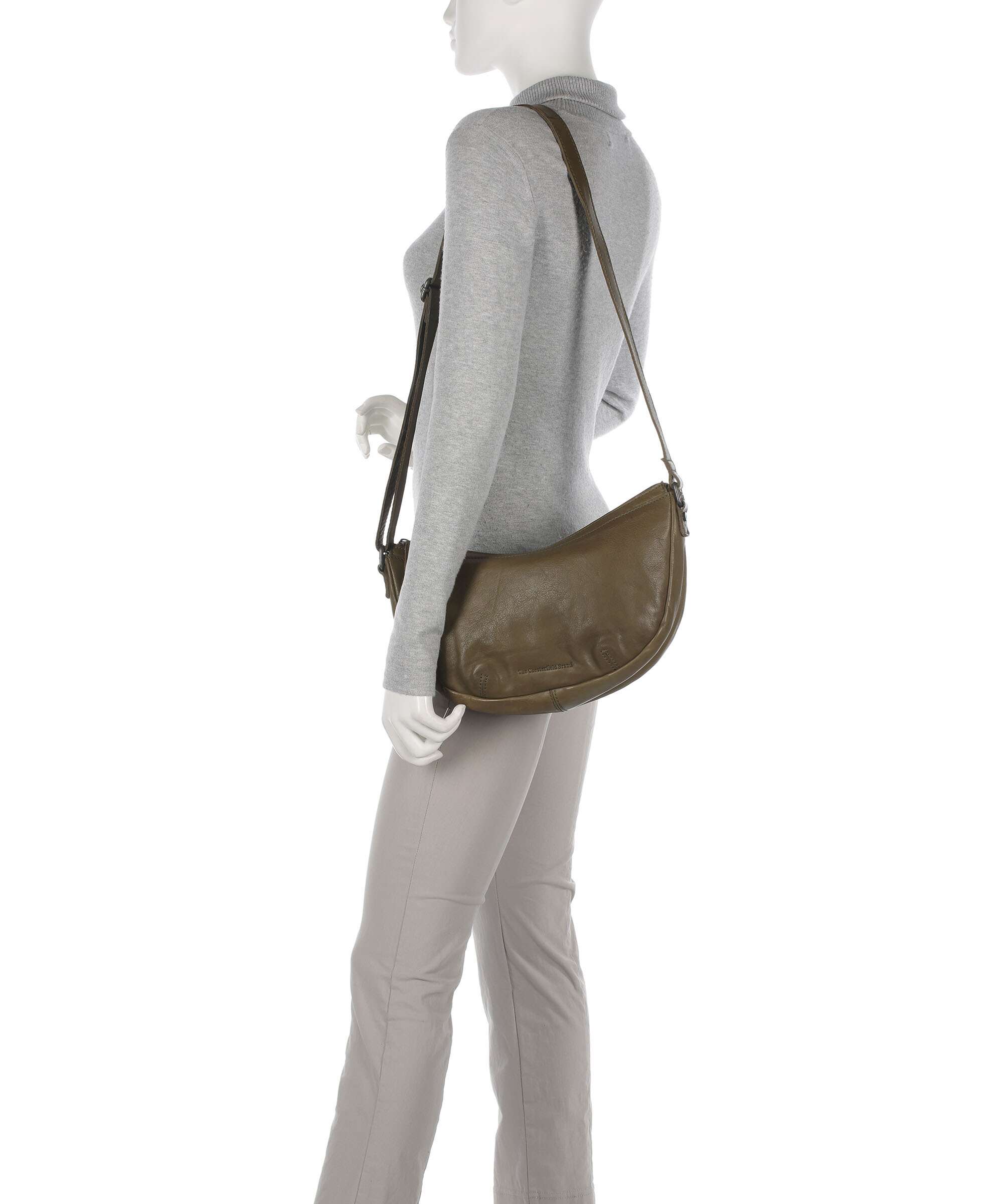 The Chesterfield Brand Clarita Crossbody bag olive green - Image 3