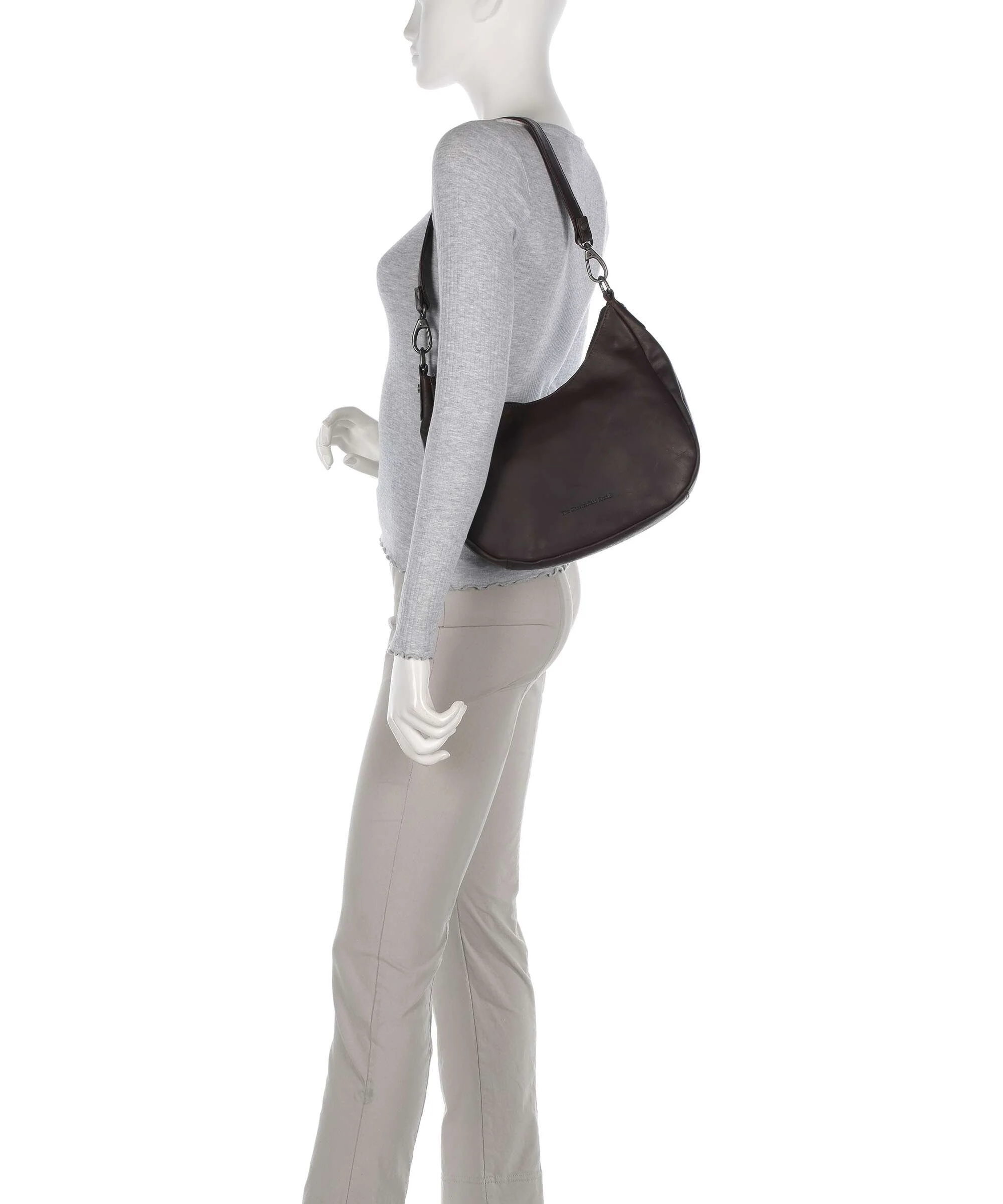 The Chesterfield Brand Cow Wax Pull Up Alexandria Shoulder bag brown - Image 3