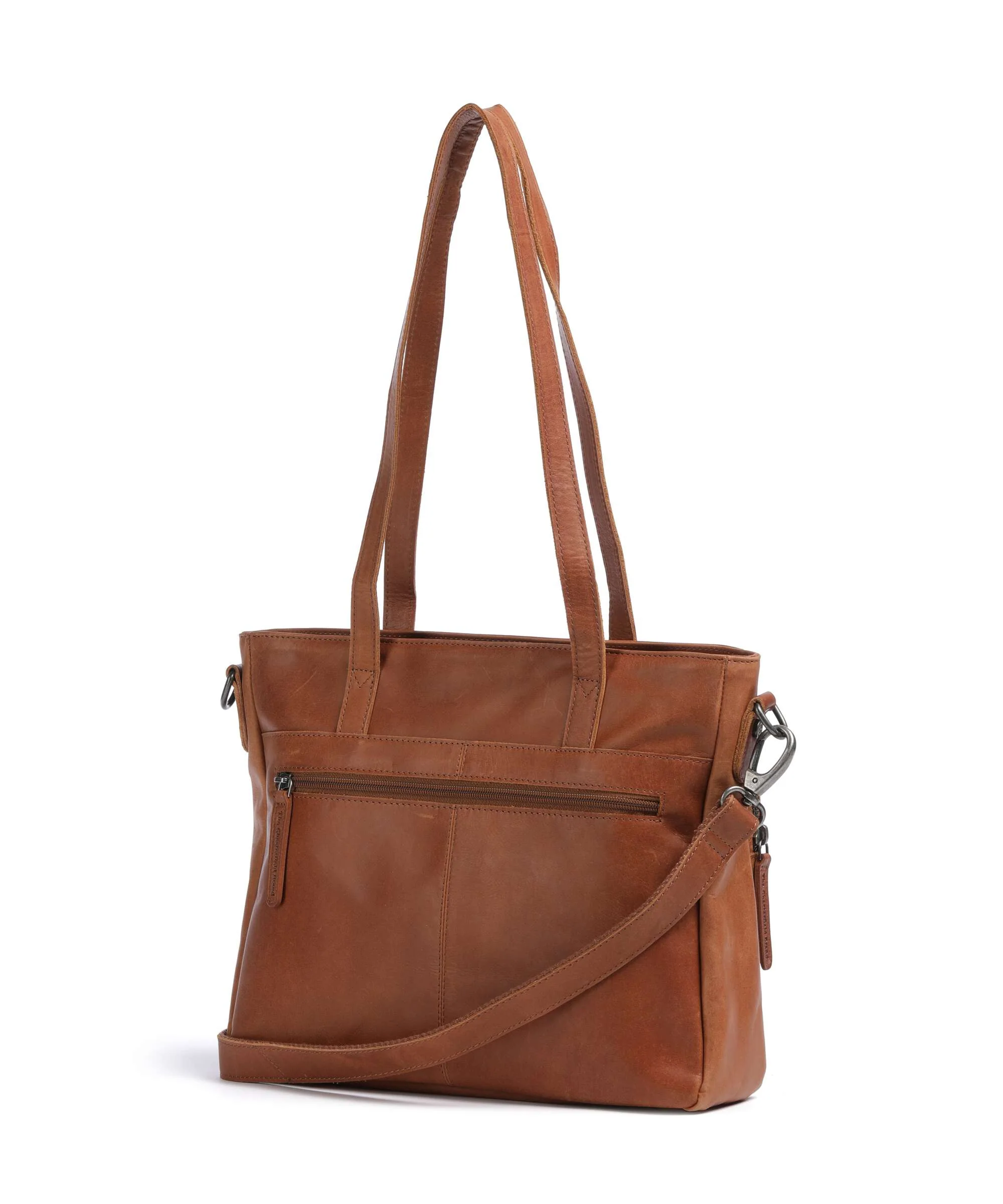 The Chesterfield Brand Cow Wax Pull Up Alicante Tote bag cognac - Image 2