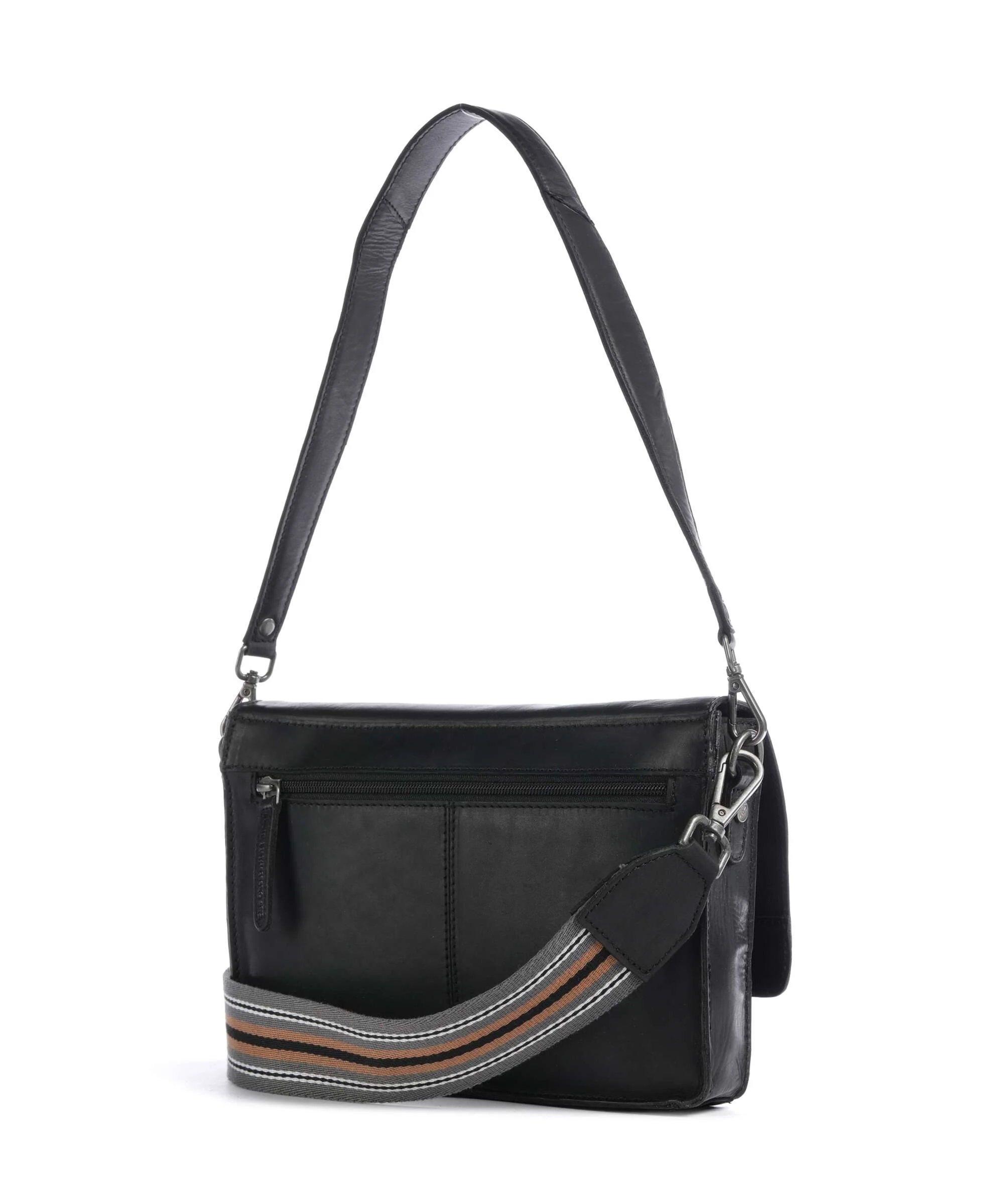 The Chesterfield Brand Cow Wax Pull Up Aviles Shoulder bag black - Image 2