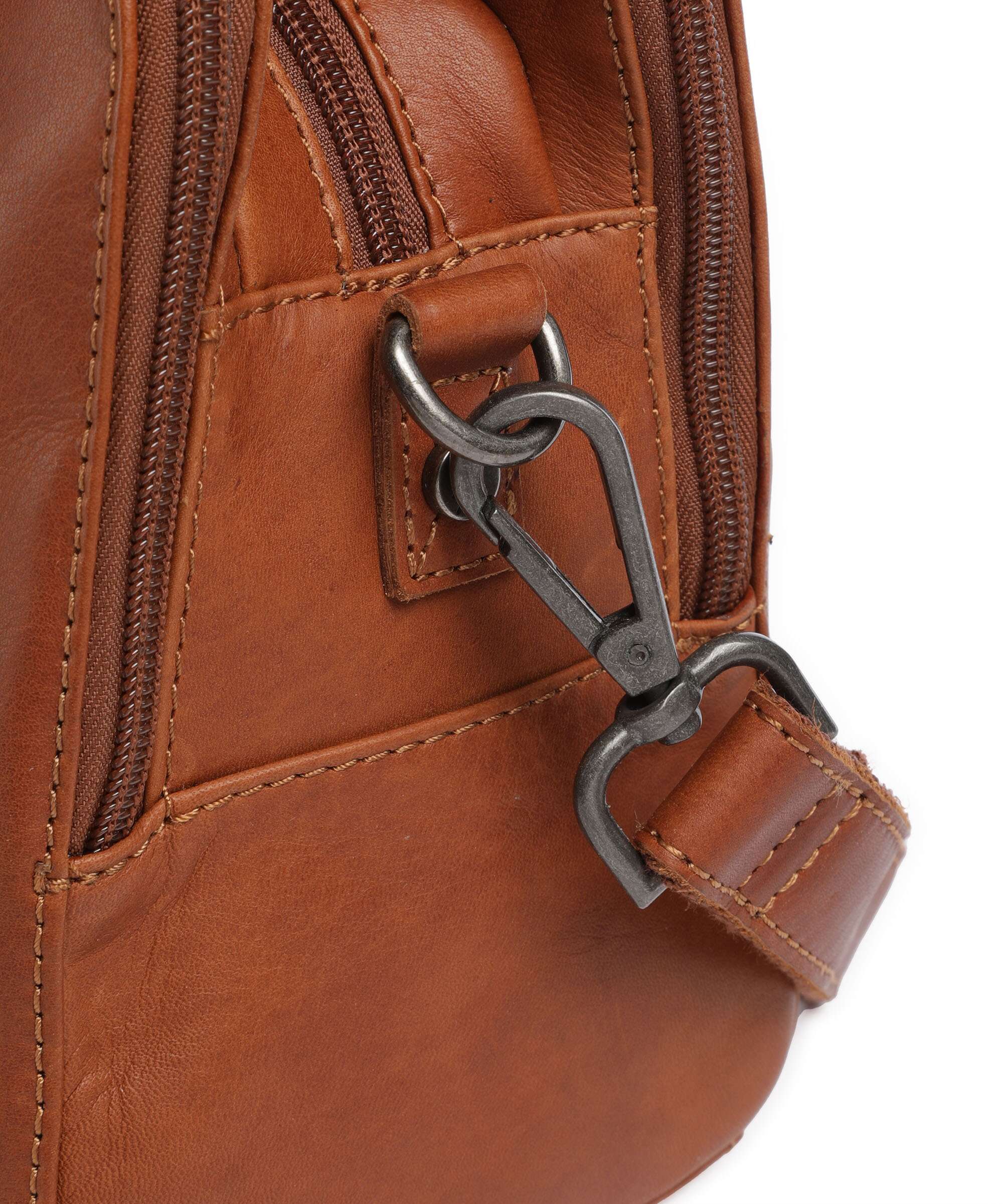The Chesterfield Brand Cow Wax Pull Up Ezra Handbag cognac - Image 4