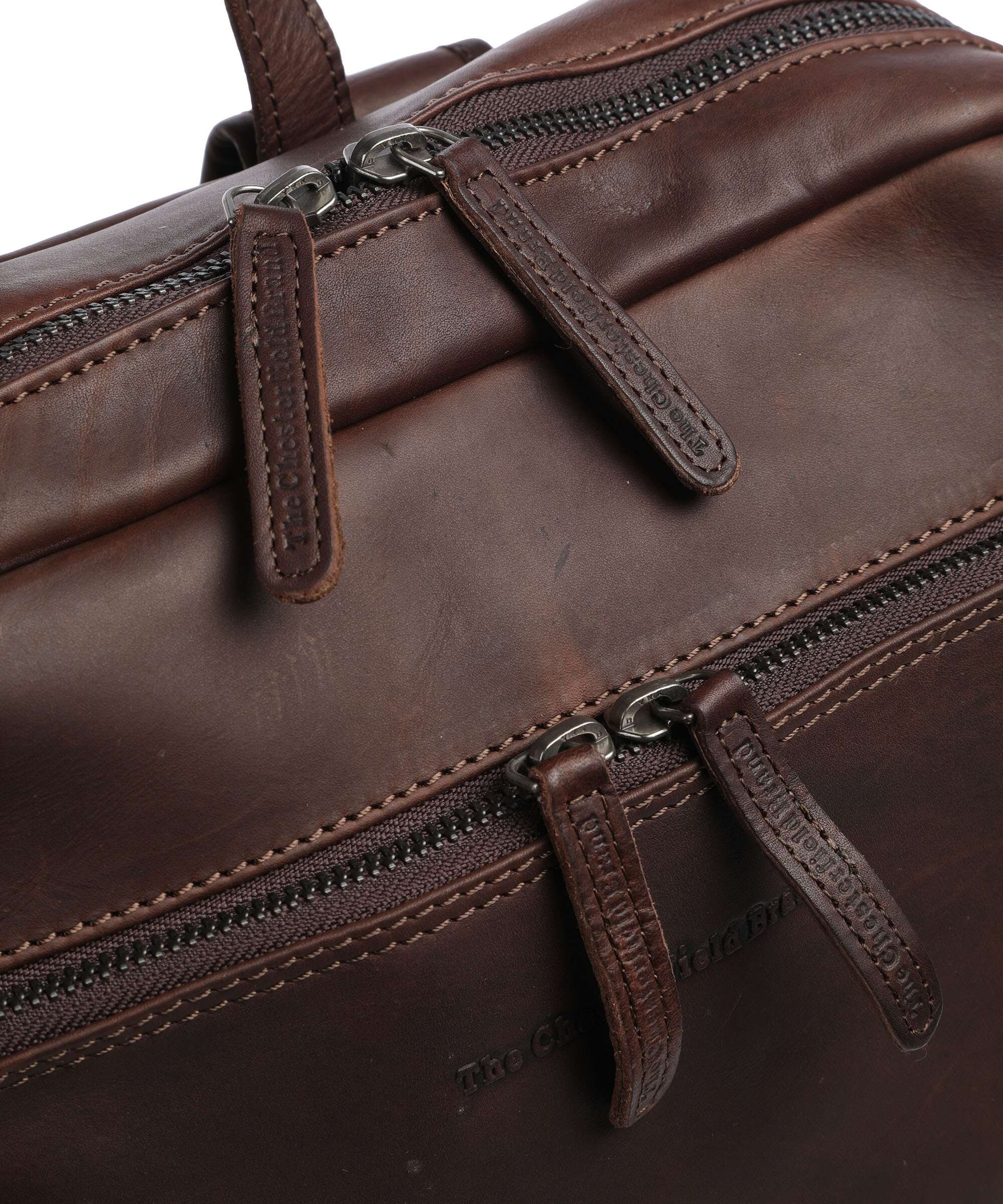 The Chesterfield Brand Cow Wax Pull Up Jasper Backpack brown - Image 4