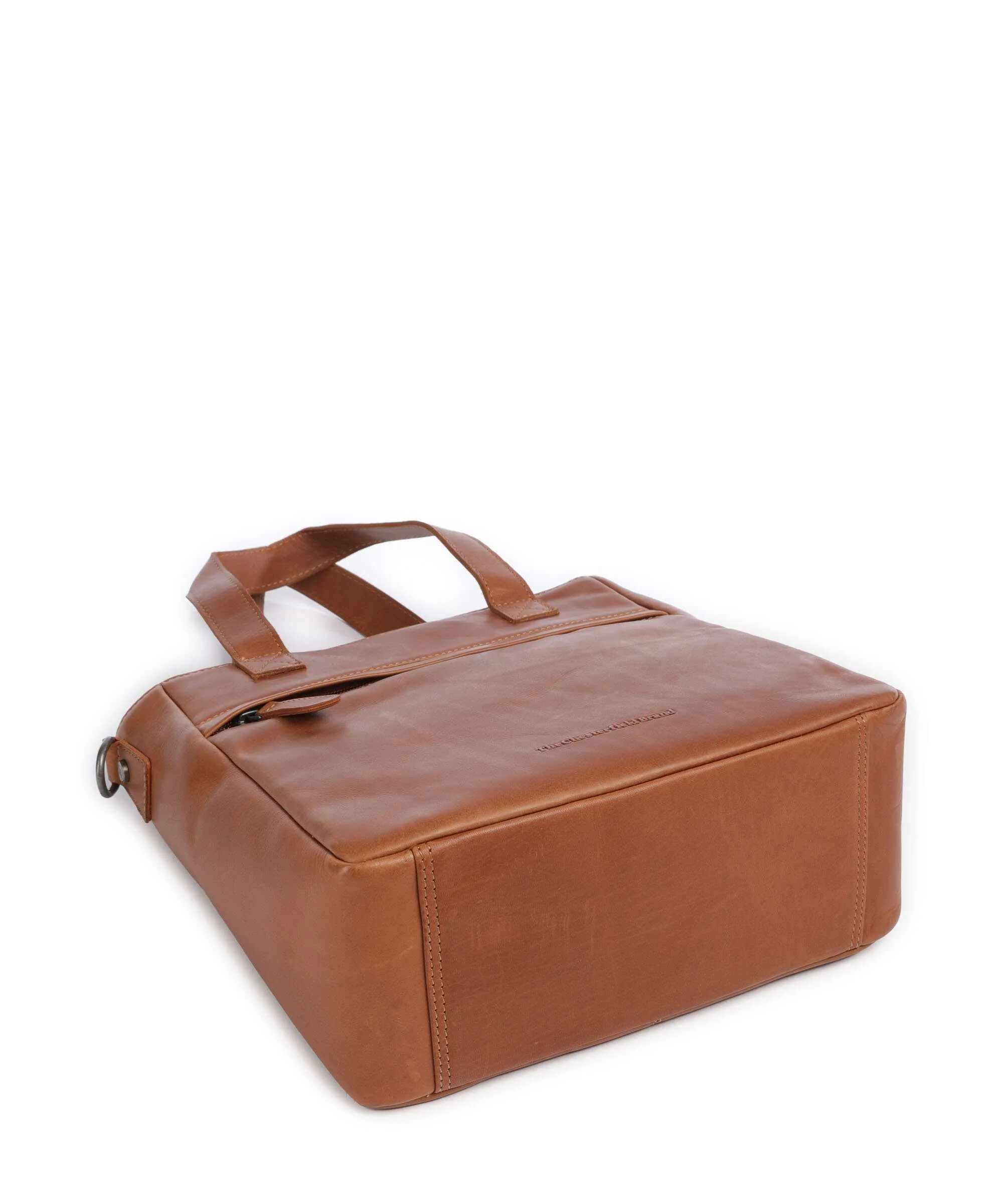 The Chesterfield Brand Cow Wax Pull Up Lingfield Handbag cognac - Image 5
