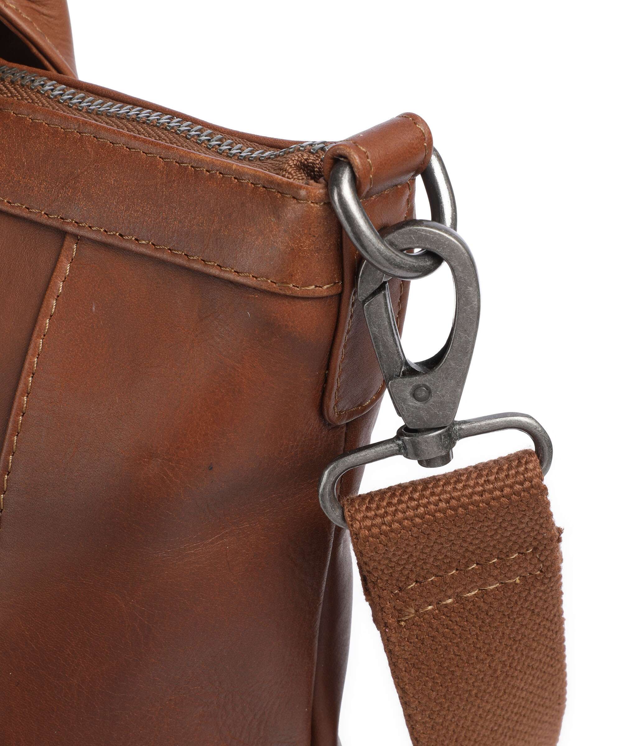 The Chesterfield Brand Cow Wax Pull Up Luisa Backpack bag cognac - Image 7