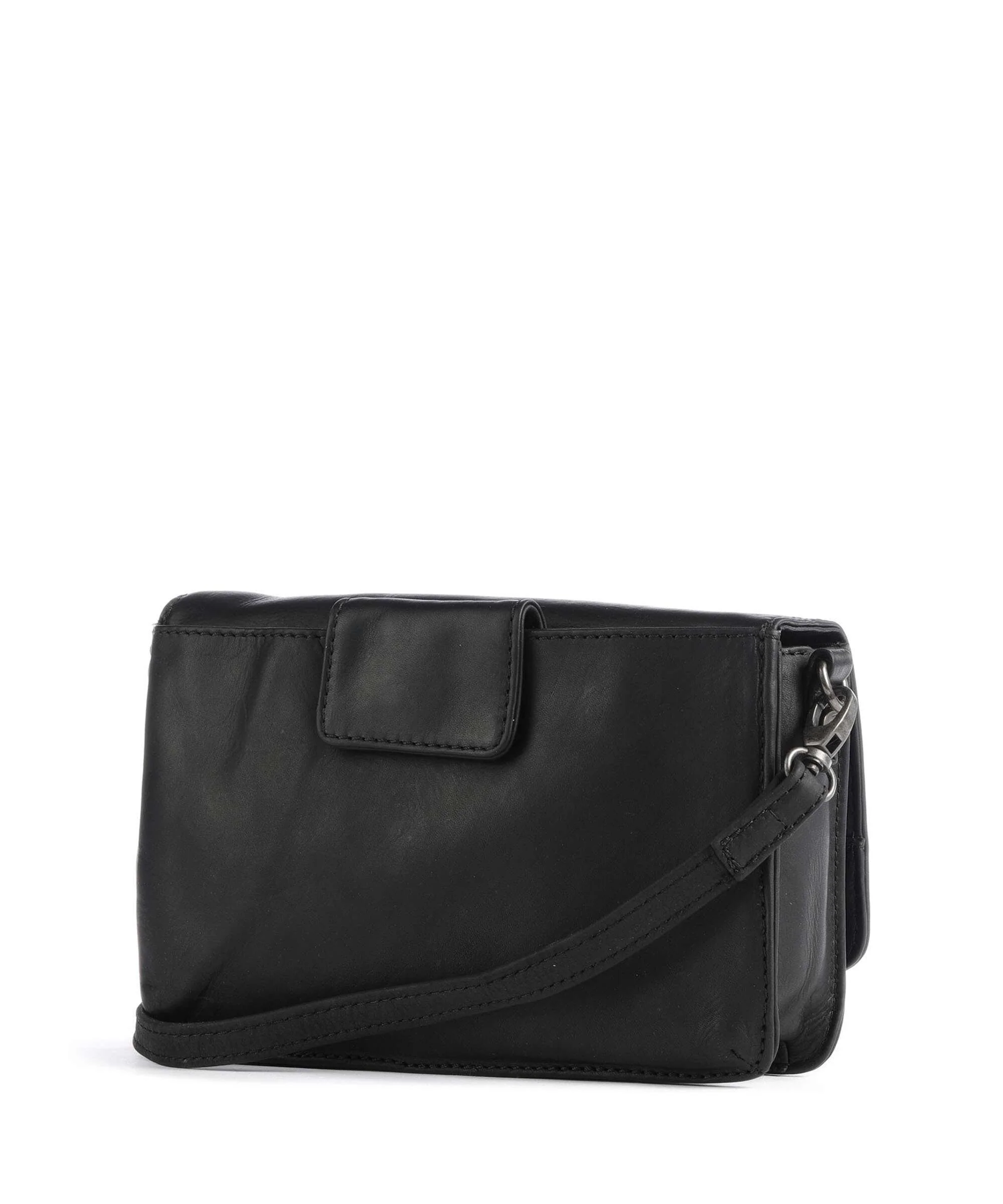 The Chesterfield Brand Cow Wax Pull Up Upsala Crossbody bag black - Image 2