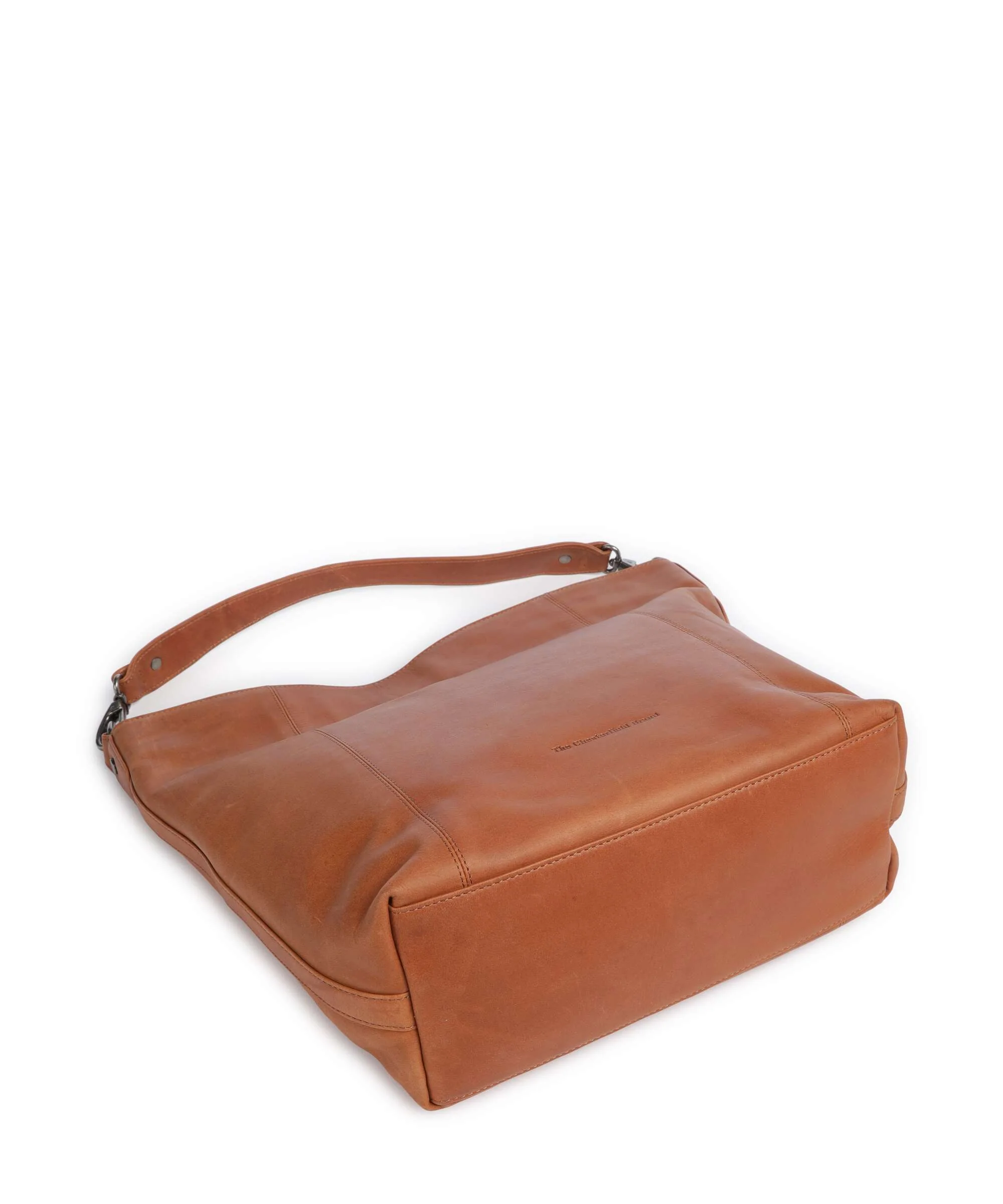The Chesterfield Brand Cow Wax Pull Up Zira Hobo bag cognac - Image 5