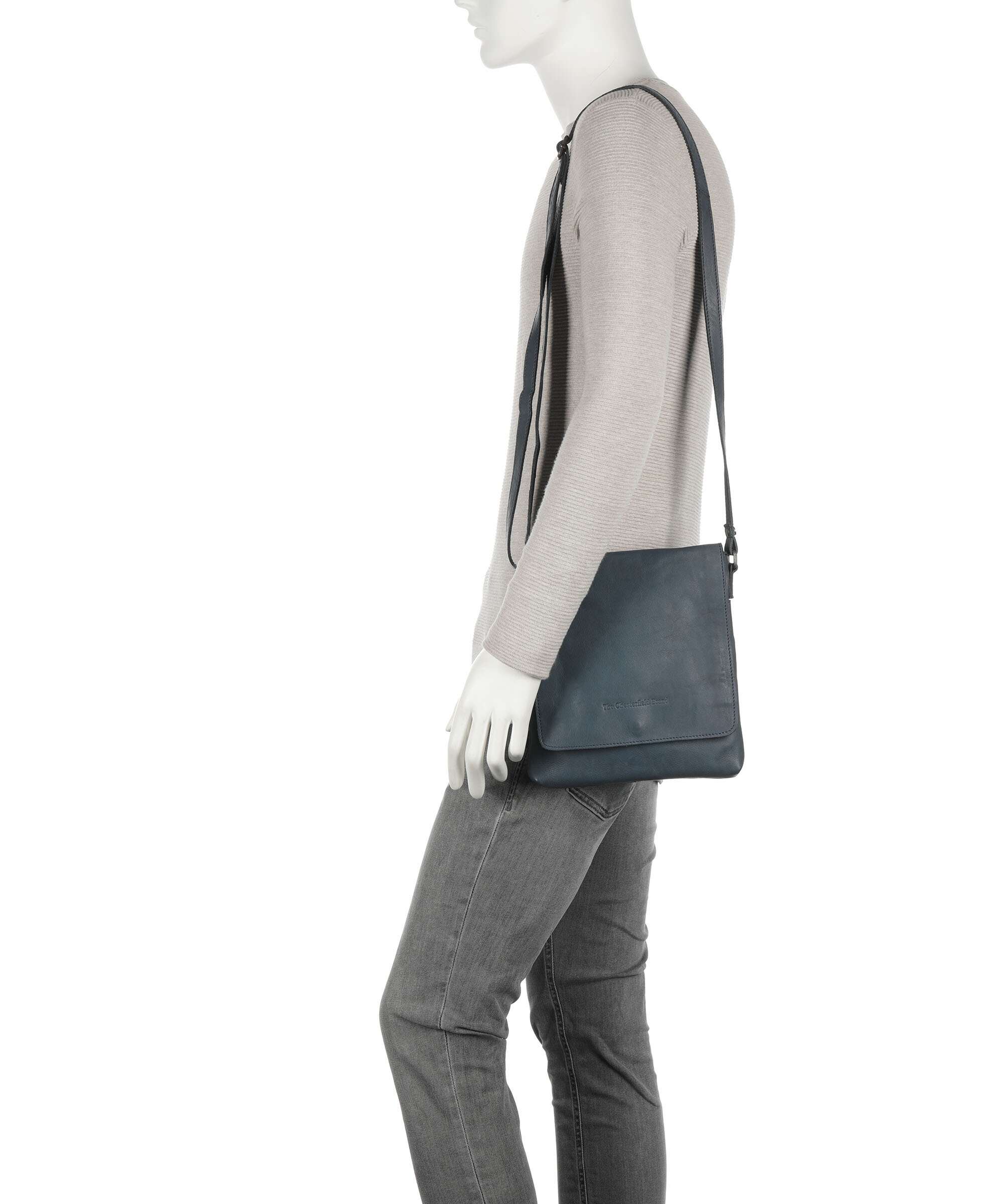 The Chesterfield Brand Duncan Crossbody bag blue - Image 4