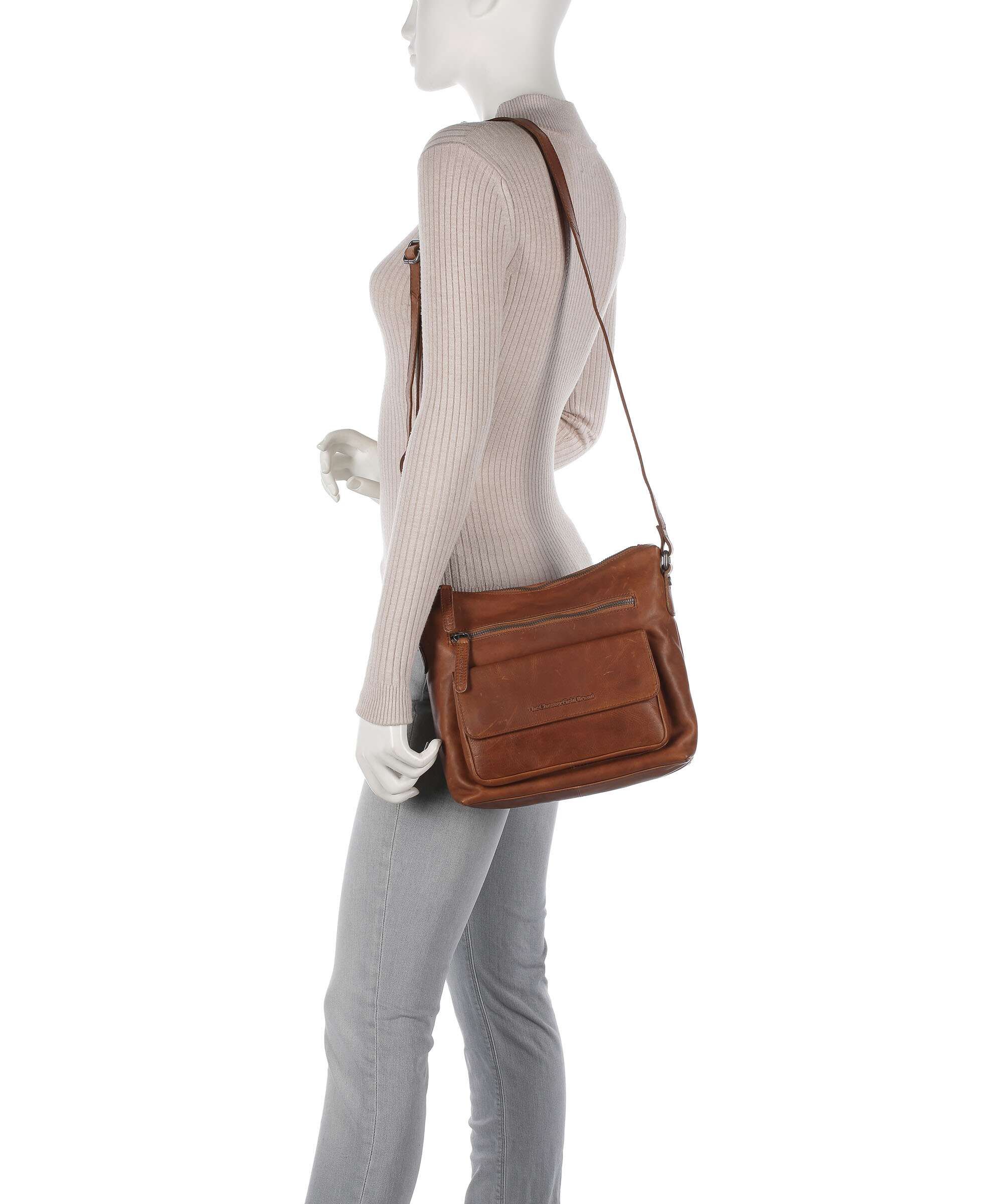 The Chesterfield Brand Hailey Crossbody bag cognac - Image 3