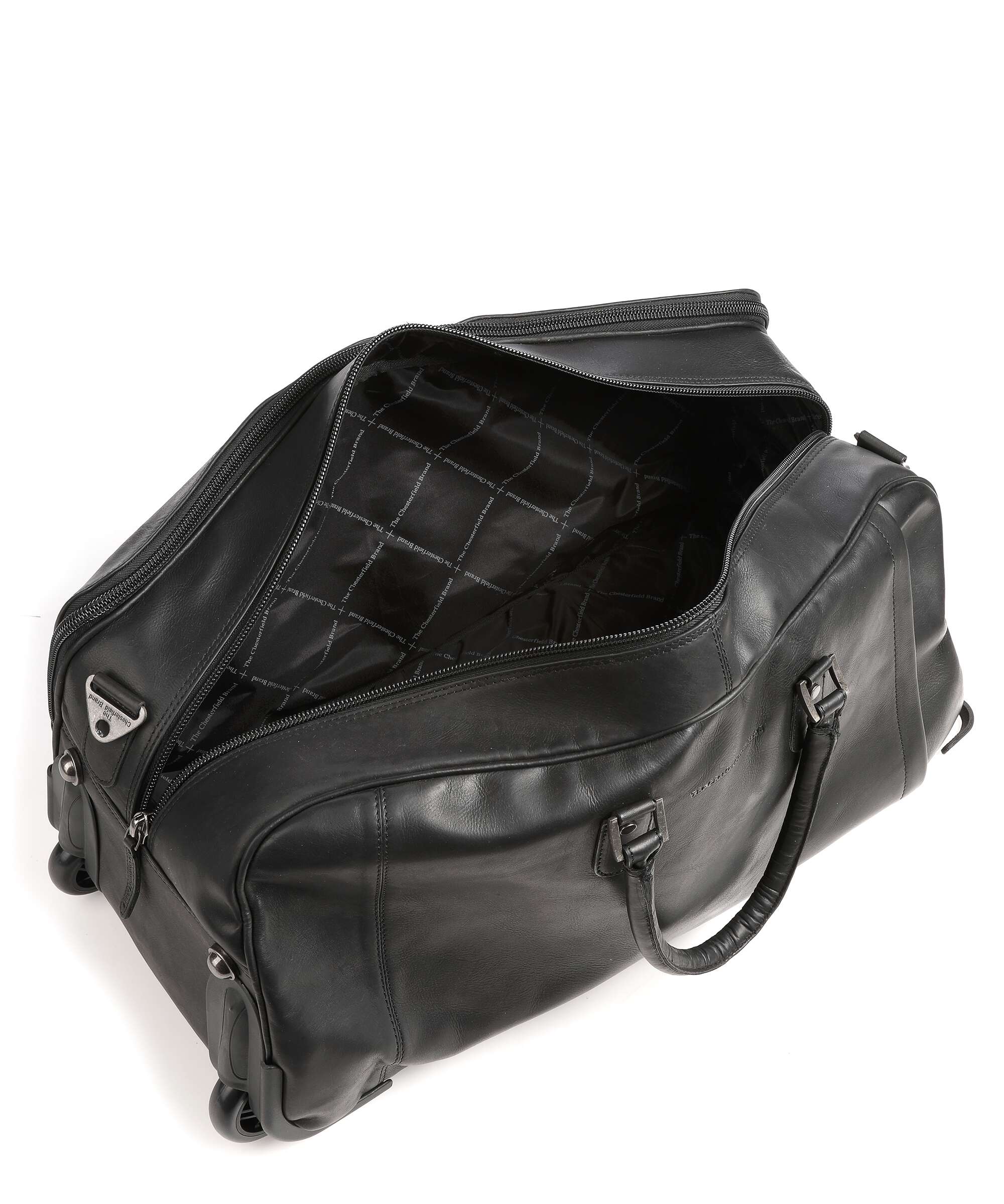 The Chesterfield Brand Jayven Travel bag with wheels black - Image 5