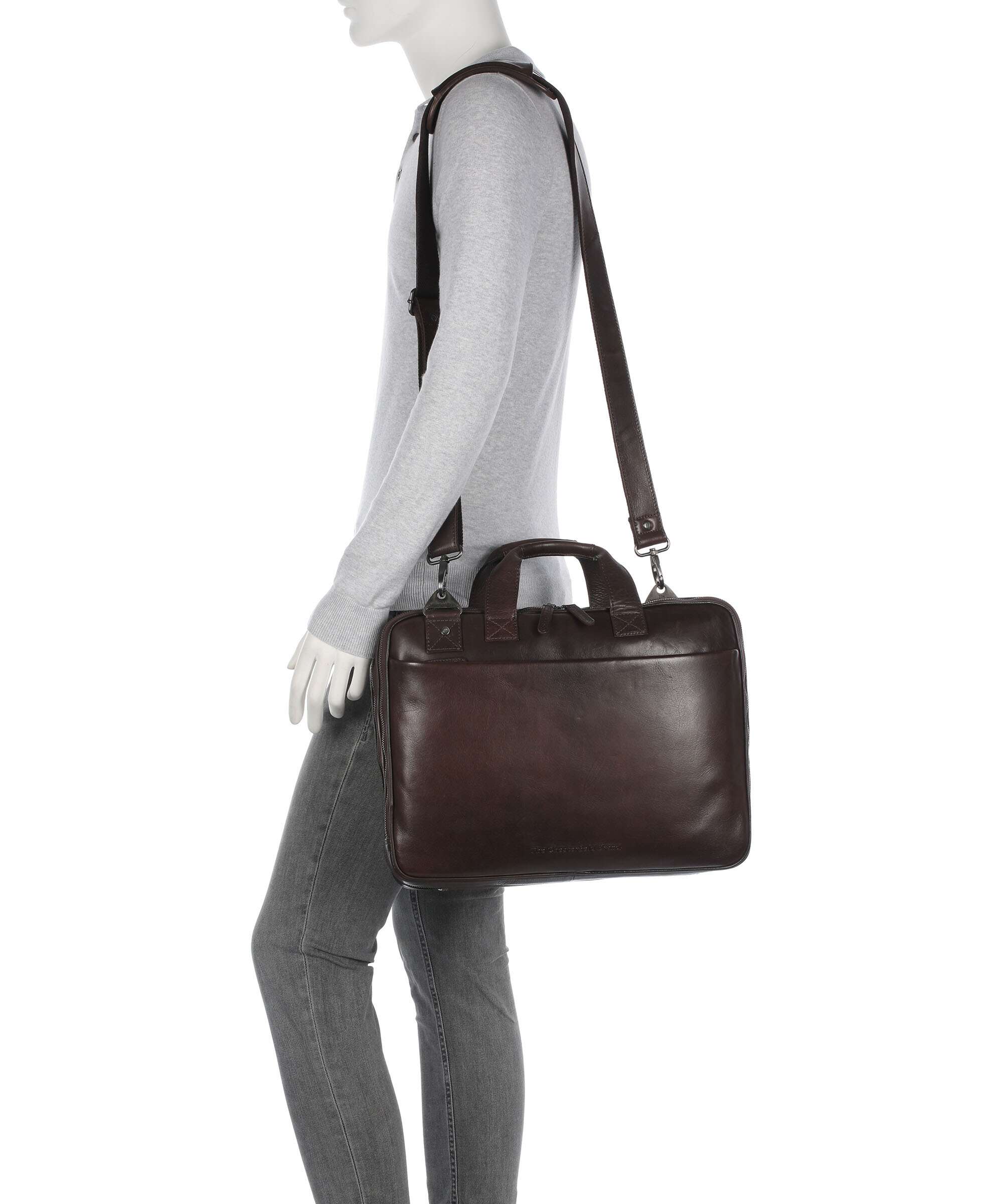 The Chesterfield Brand Novum Iseo Briefcase brown - Image 3