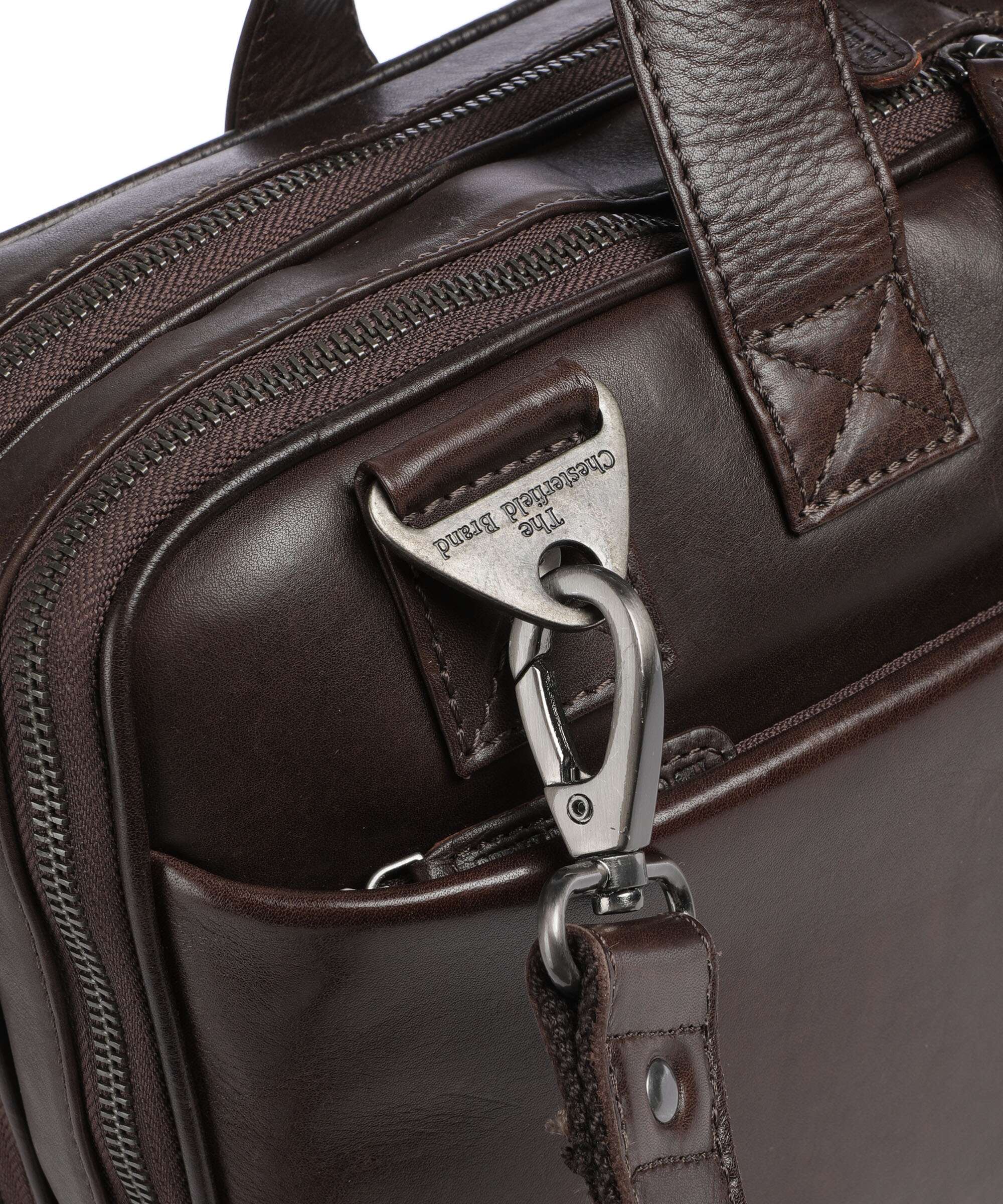 The Chesterfield Brand Novum Iseo Briefcase brown - Image 4