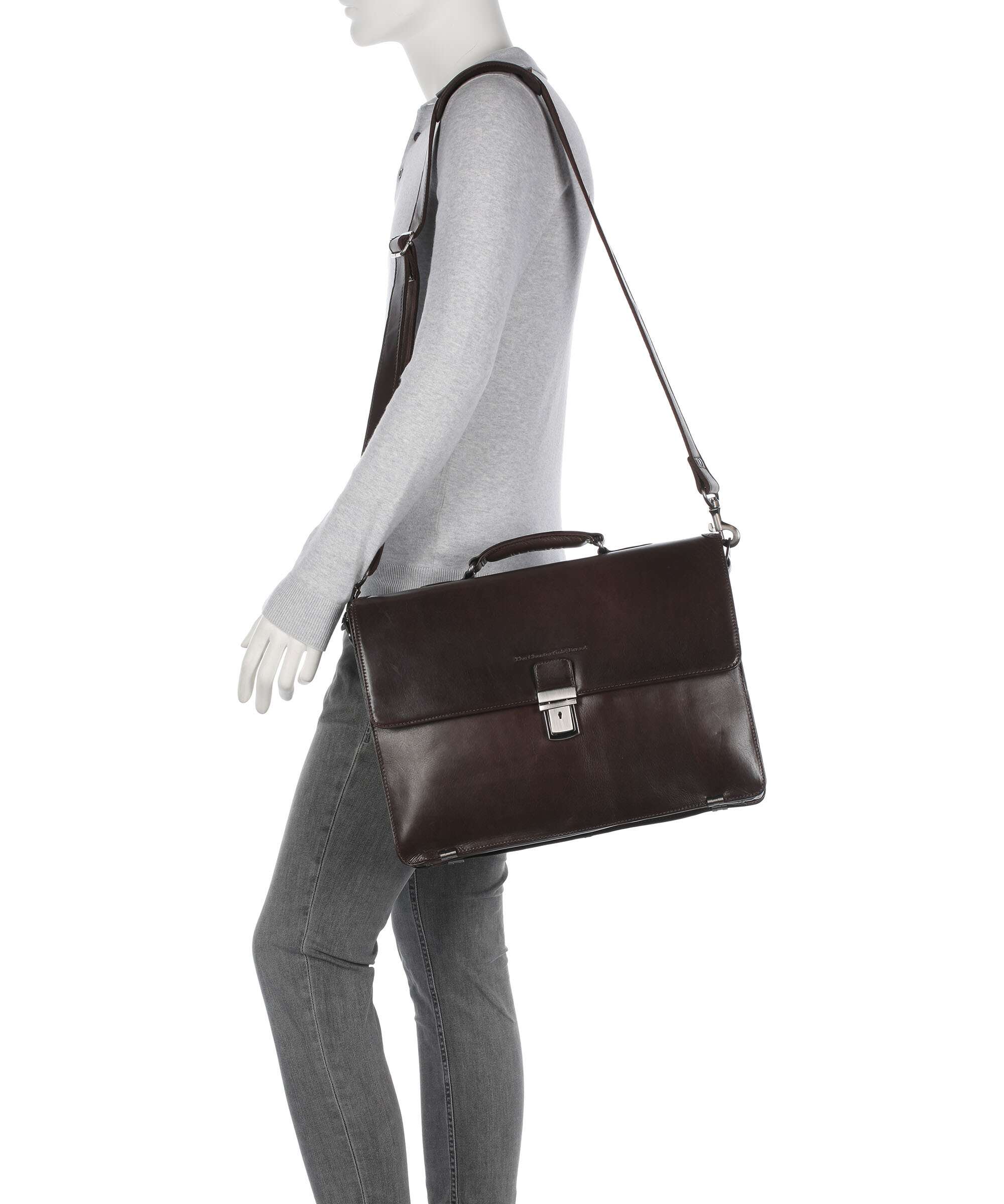 The Chesterfield Brand Novum Salvatore Briefcase brown - Image 3