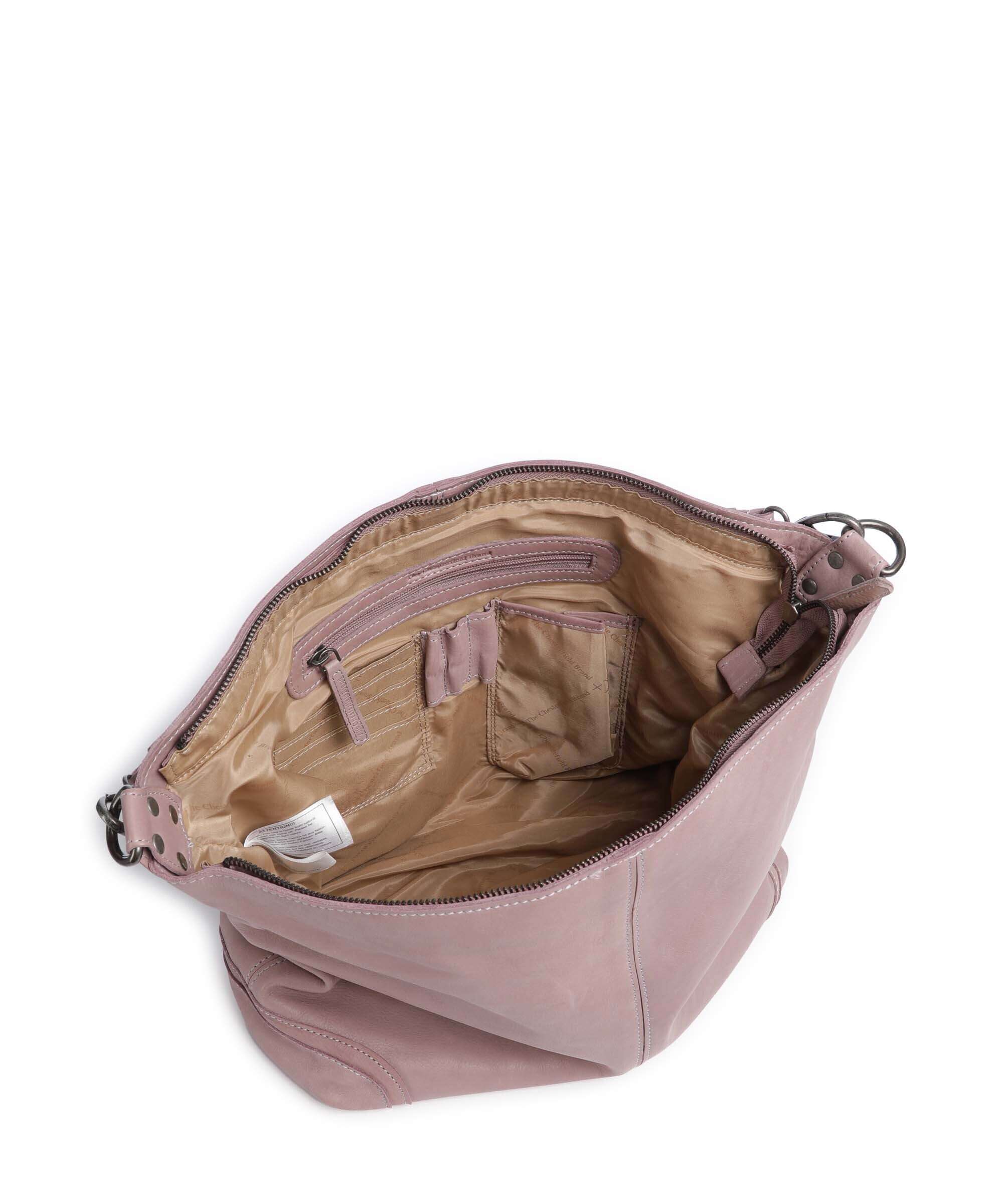 The Chesterfield Brand Washed Waxed Cow Bolivia Hobo bag lavender lila - Image 6