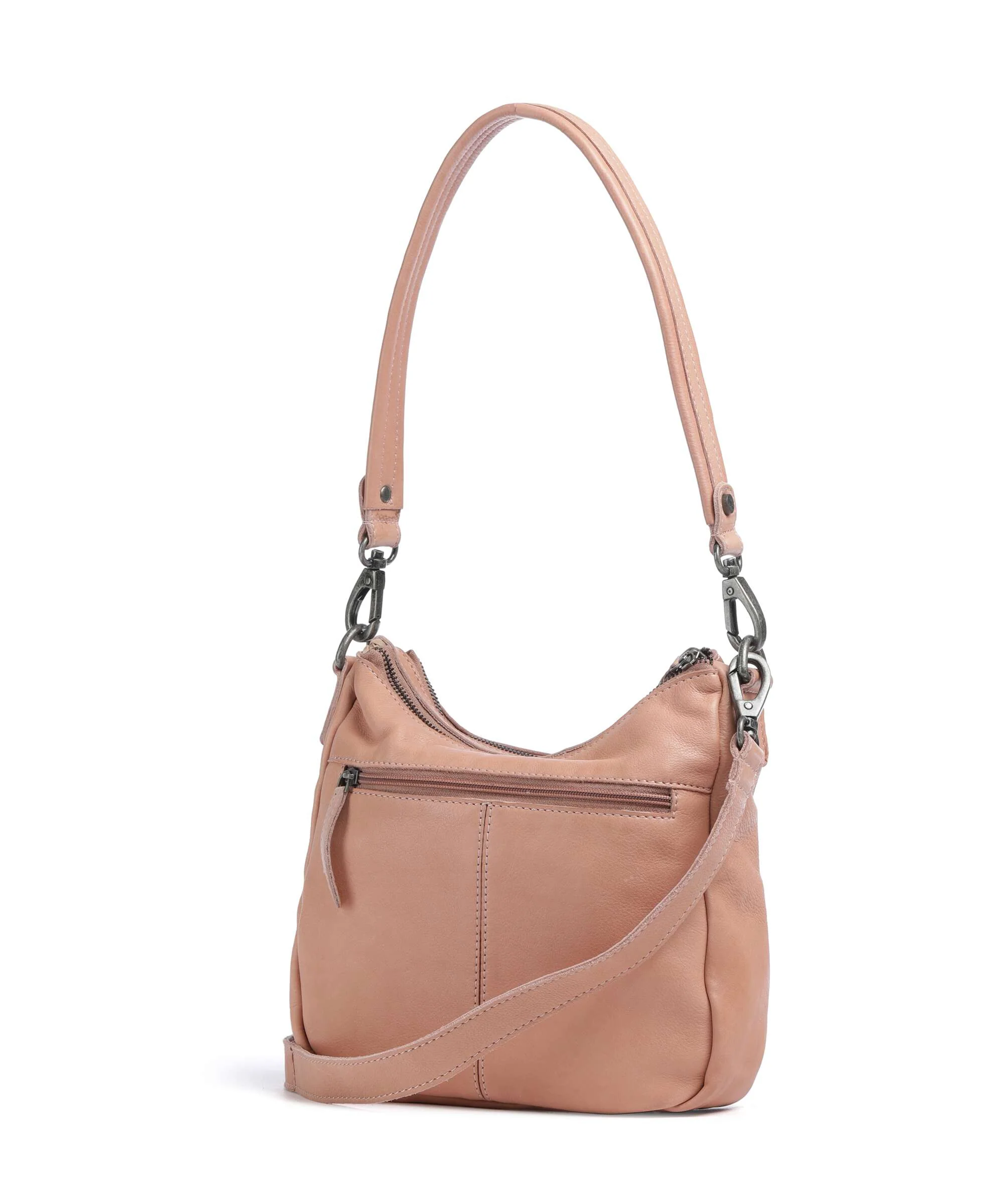 The Chesterfield Brand Washed Waxed Cow Caroline Crossbody bag vintage rose - Image 2