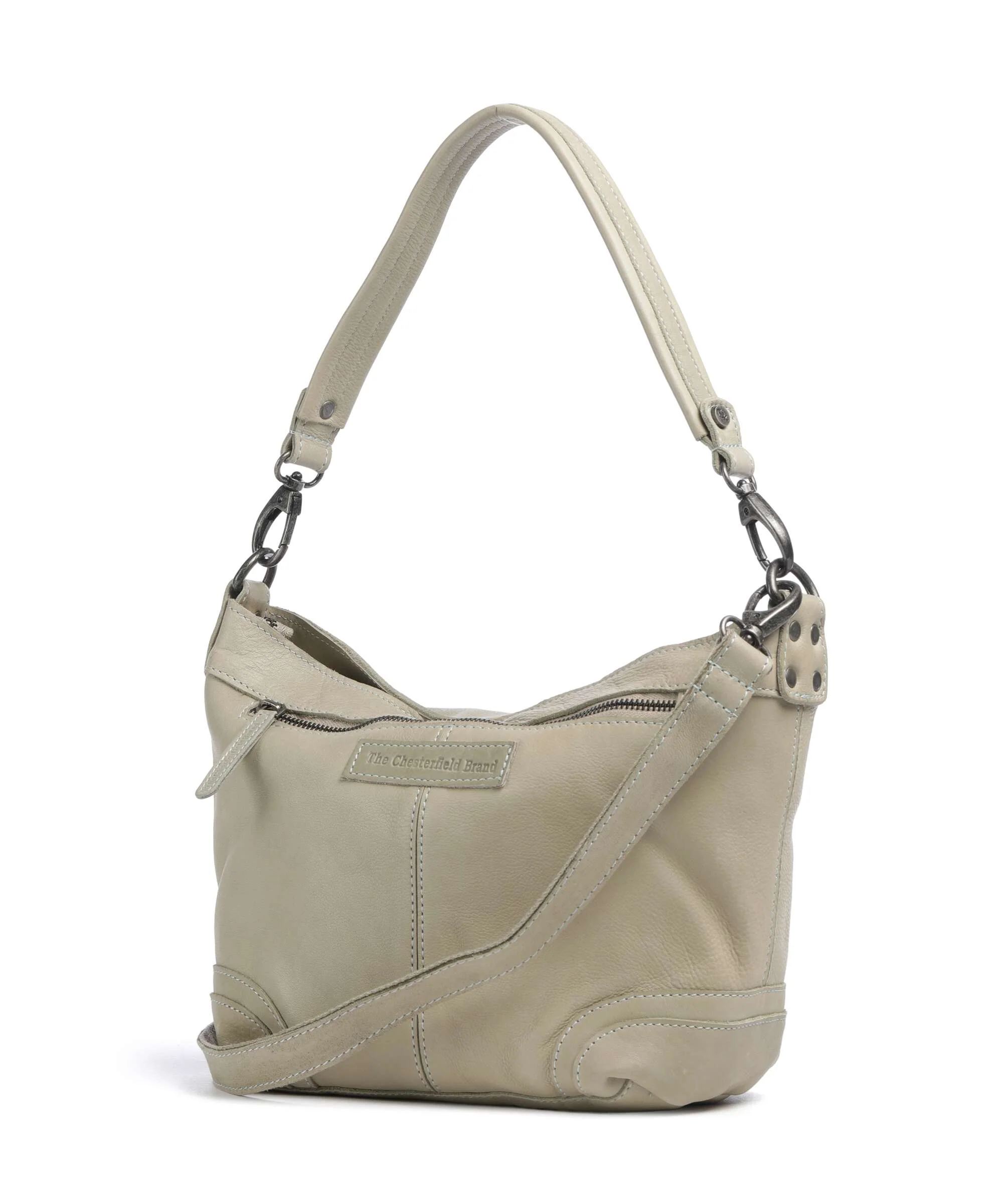 The Chesterfield Brand Washed Waxed Cow Lucy Shoulder bag ocean green - Image 2