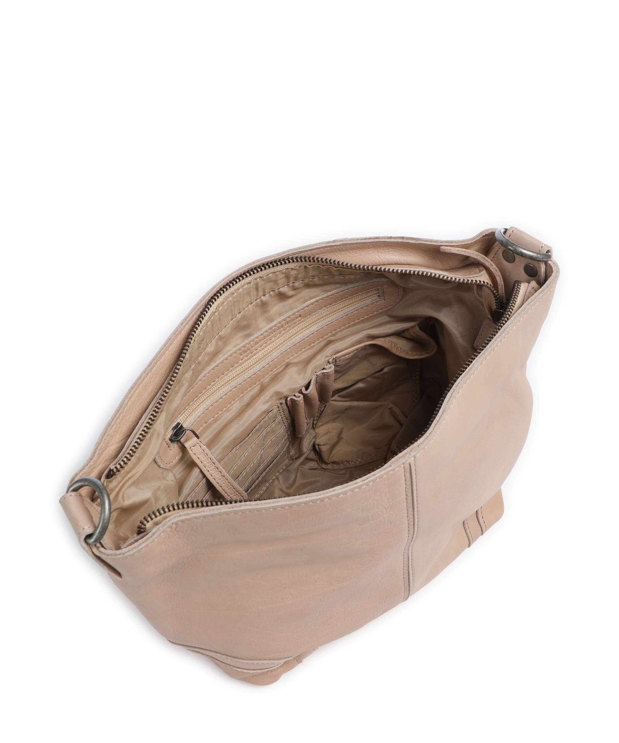 The Chesterfield Brand Washed Waxed Cow Lucy Shoulder bag beige - Image 5