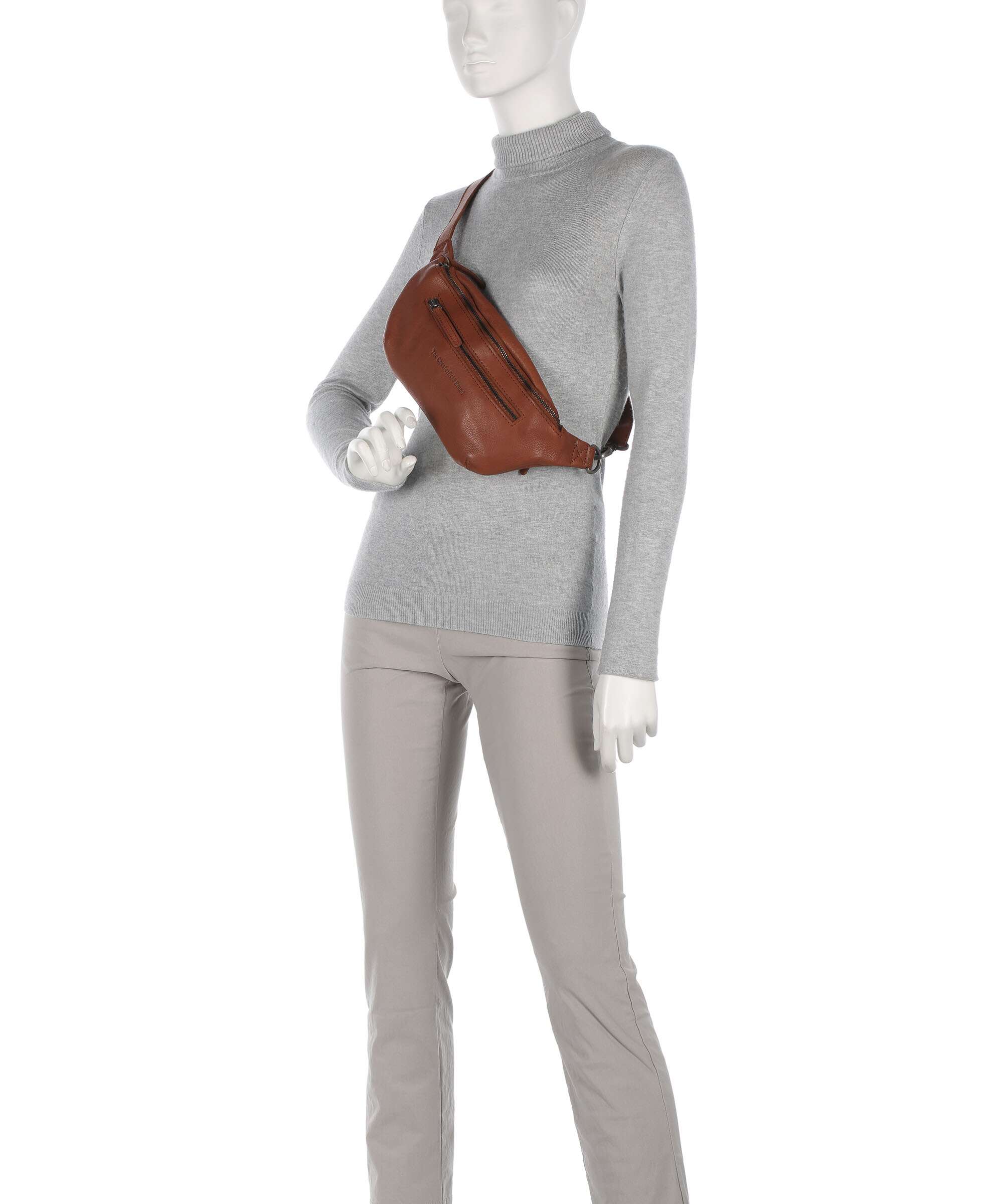 The Chesterfield Brand Washed Waxed Cow Severo Belt bag cognac - Image 3