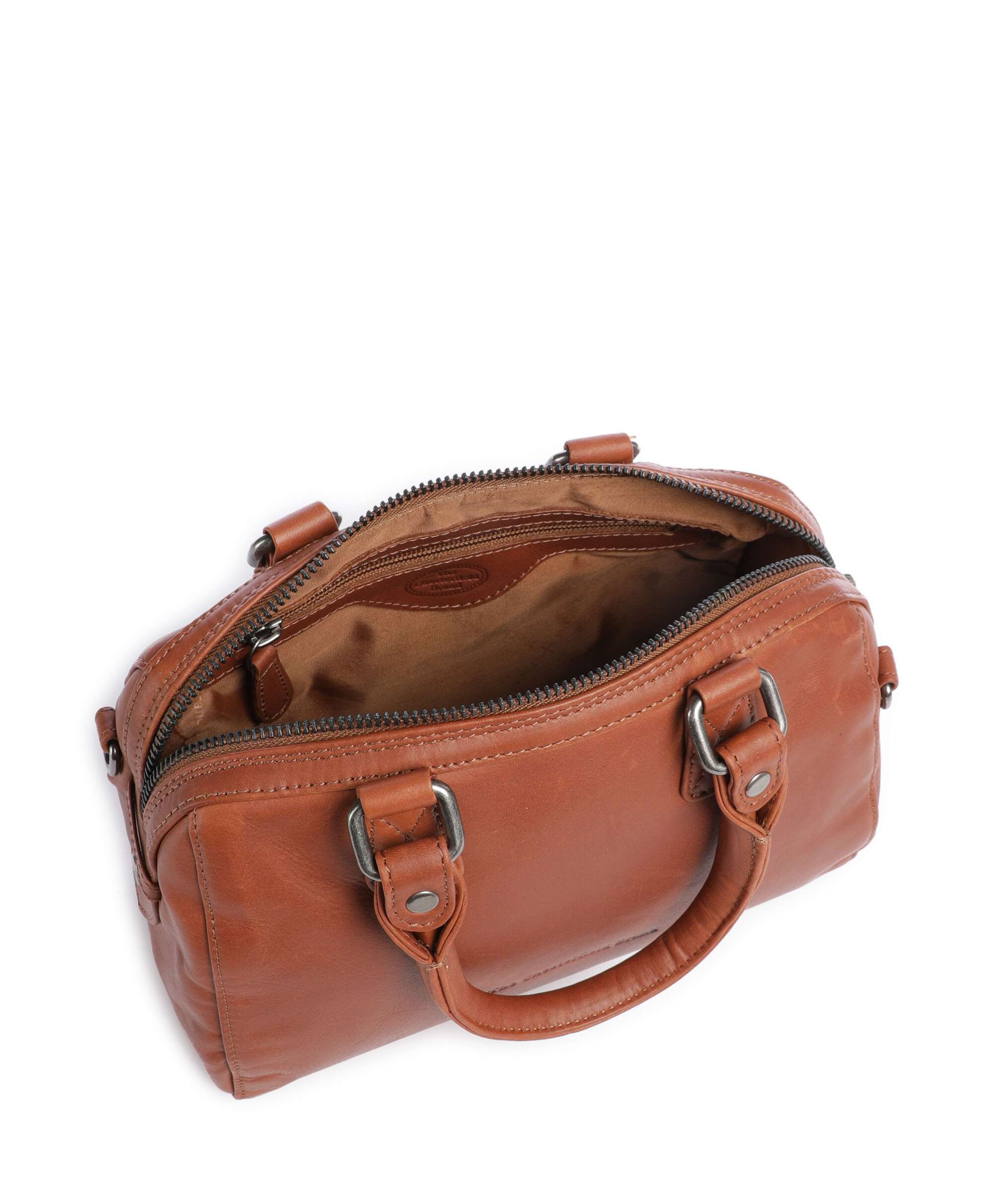 The Chesterfield Brand Wax Pull Up Cow Dalford Handbag cognac - Image 6