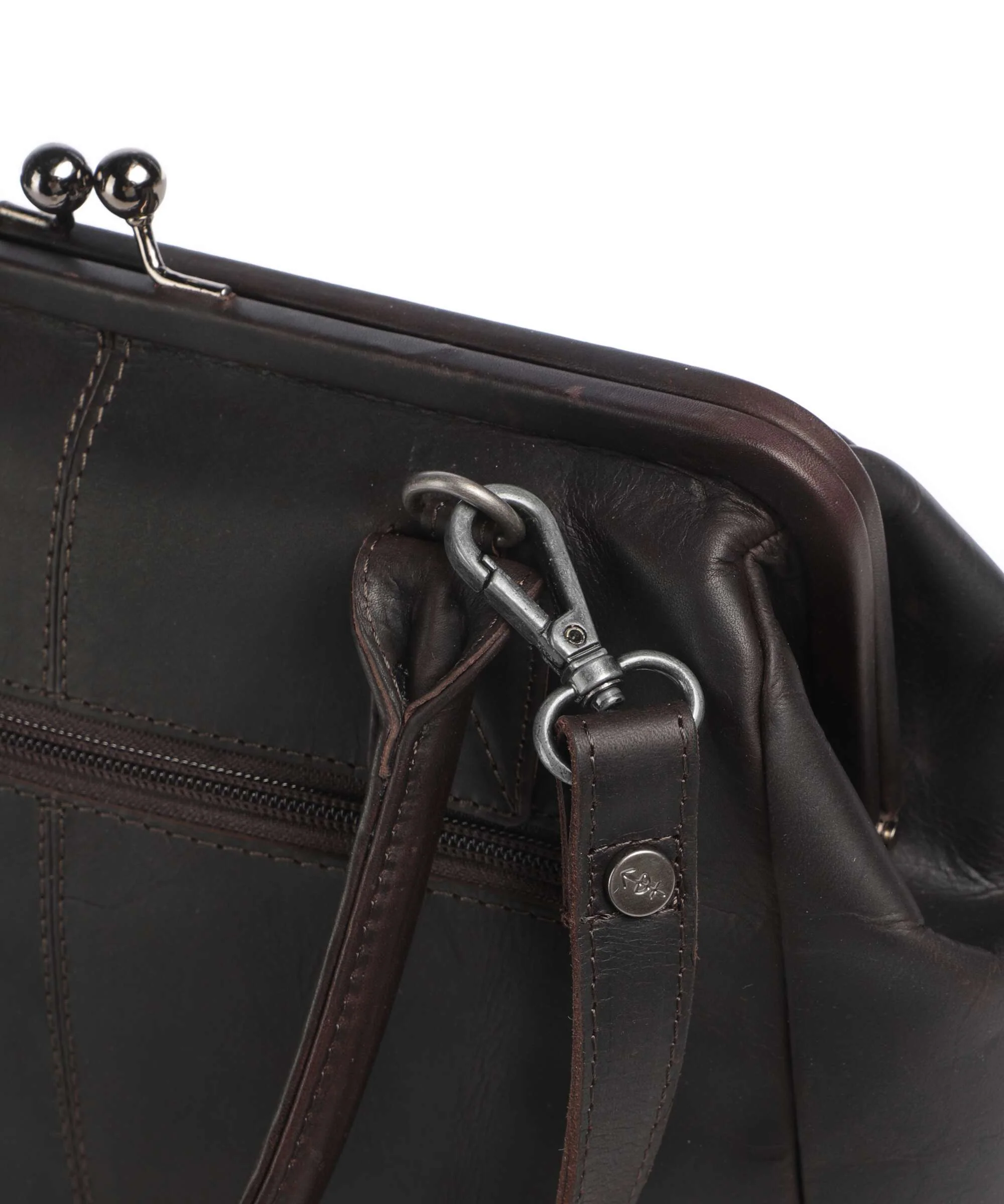 The Chesterfield Brand Wax Pull Up Cow Dorin Shoulder bag brown - Image 4
