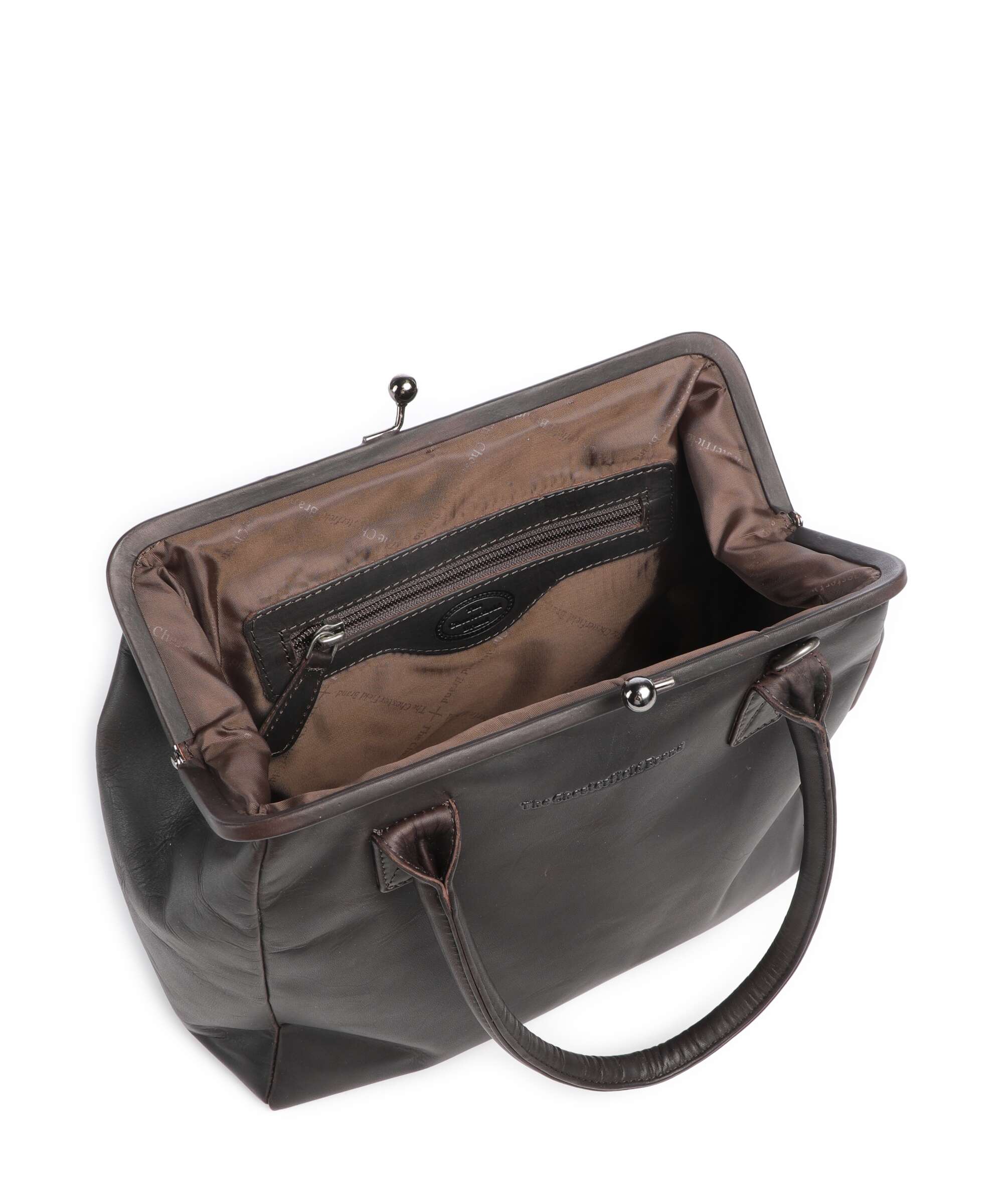 The Chesterfield Brand Wax Pull Up Cow Dorin Shoulder bag brown - Image 6