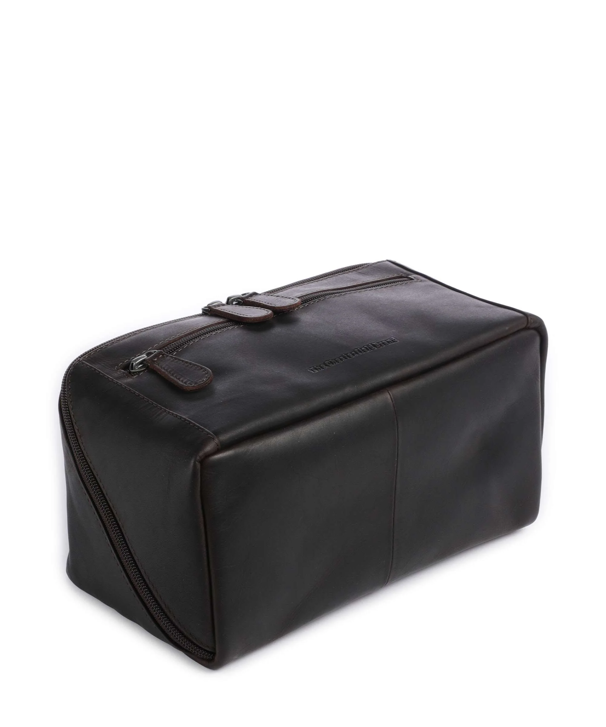 The Chesterfield Brand Wax Pull Up Cow Elmia Toiletry bag brown - Image 3