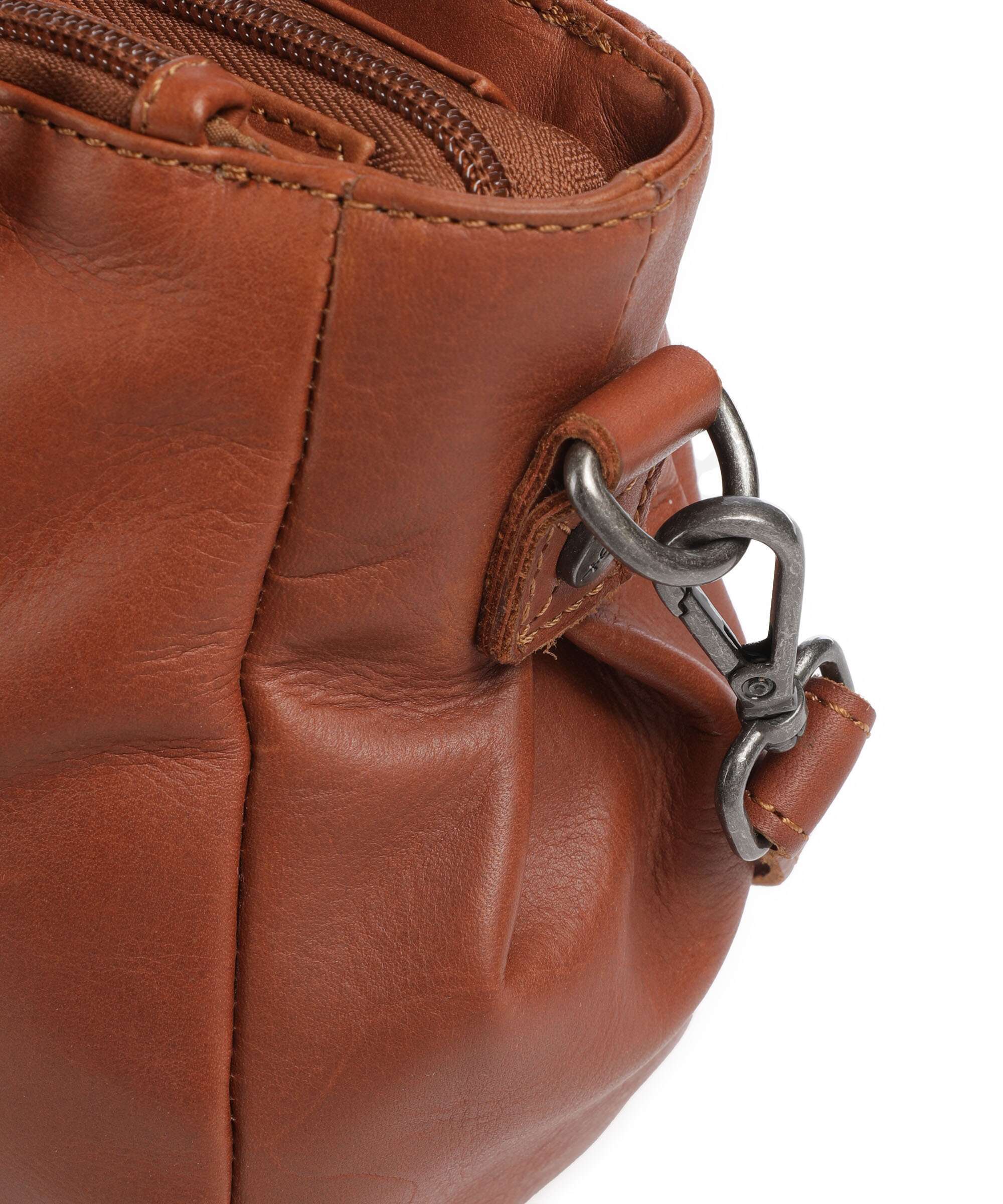 The Chesterfield Brand Wax Pull Up Cow Fenja Handbag cognac - Image 4