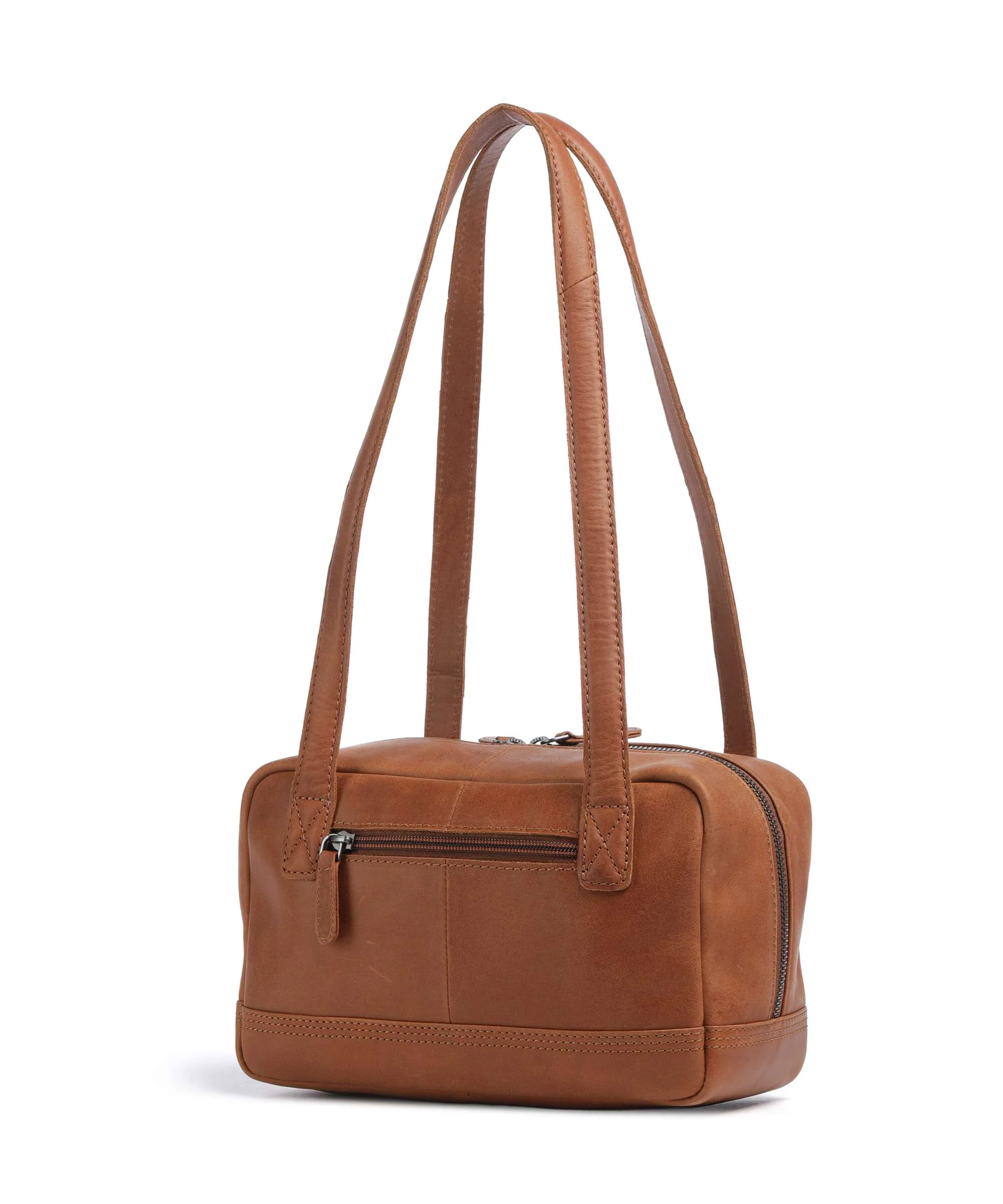The Chesterfield Brand Wax Pull Up Cow Fenno Shoulder bag cognac - Image 2