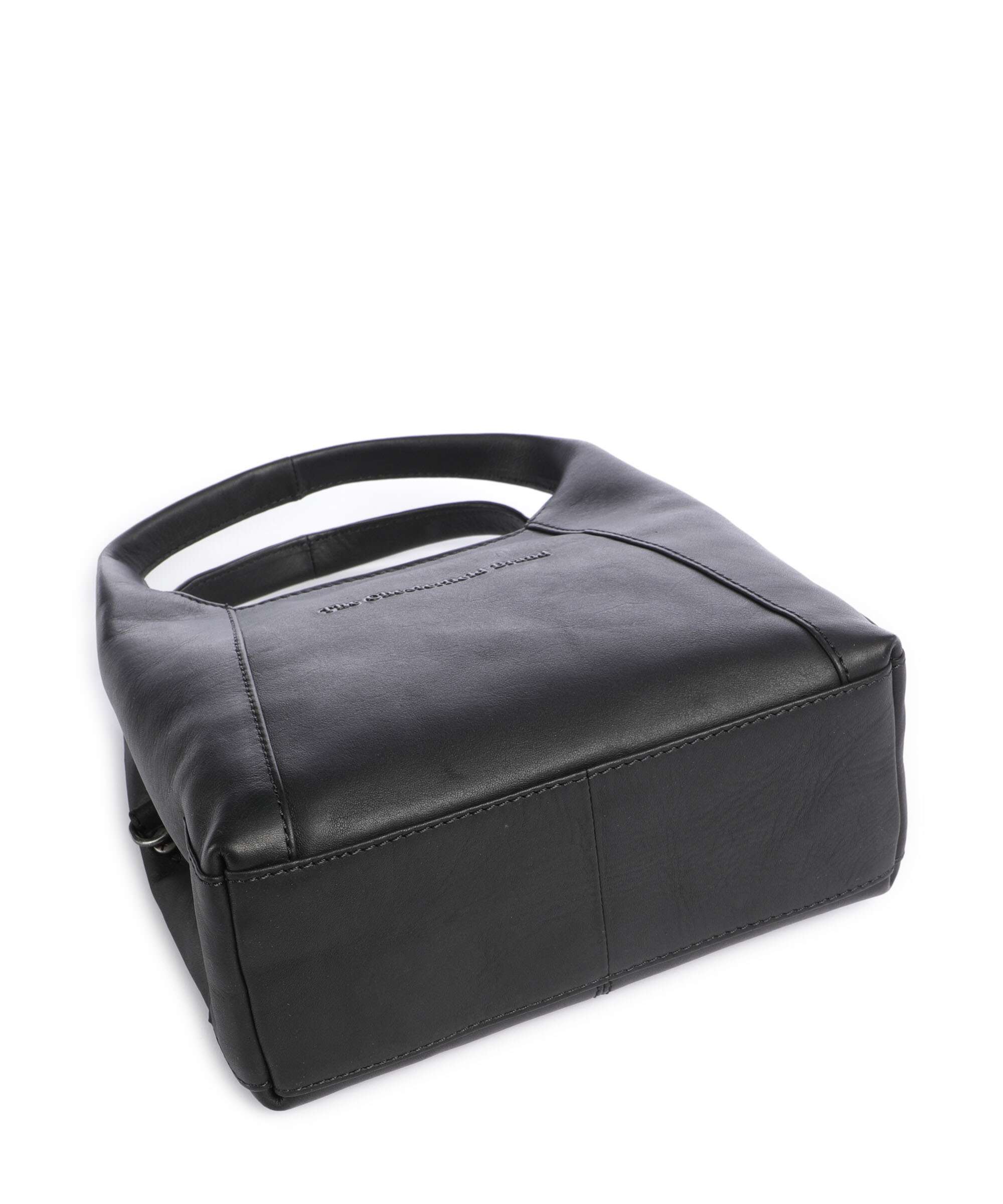 The Chesterfield Brand Wax Pull Up Cow Lunera Handbag black - Image 5