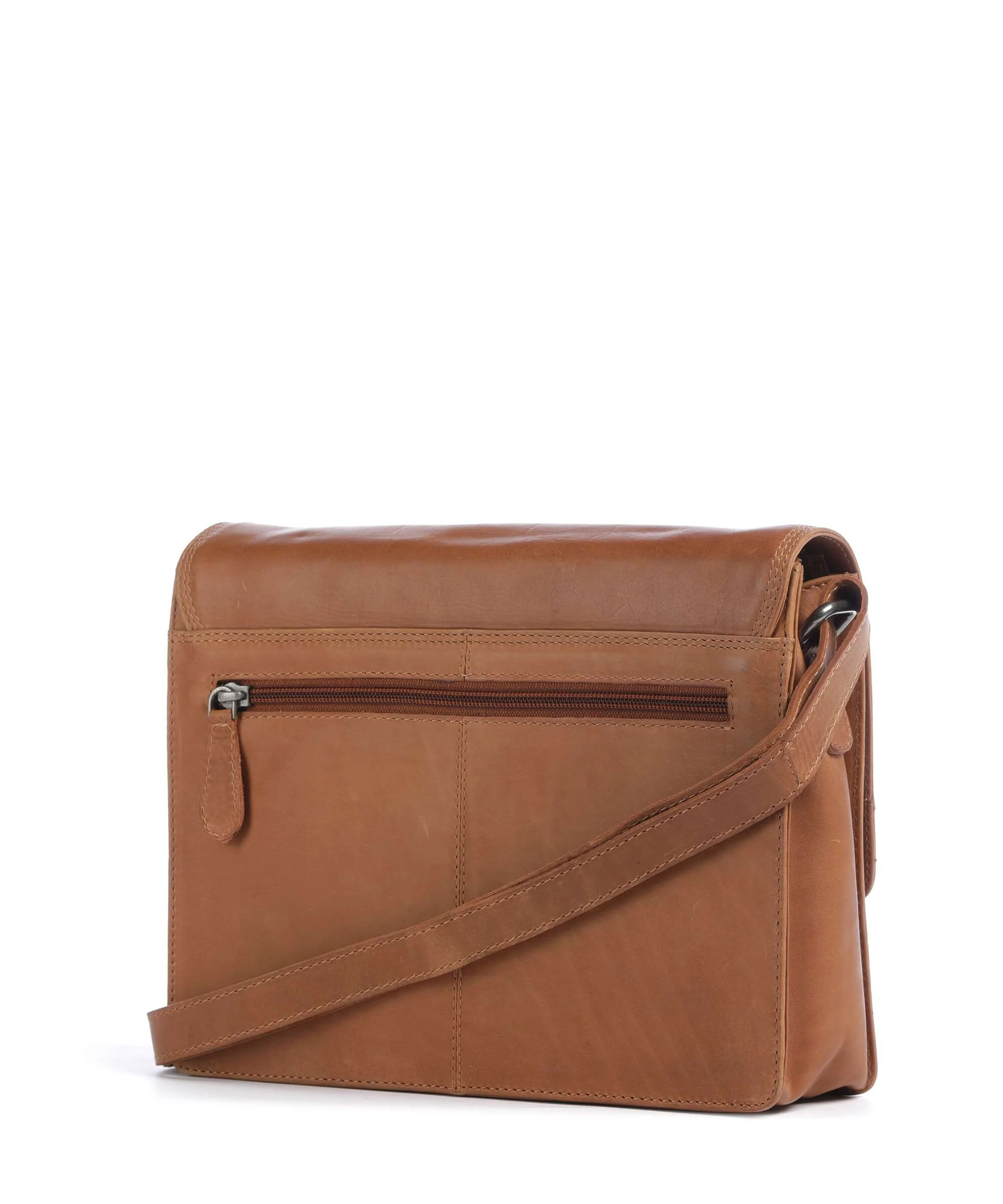 The Chesterfield Brand Wax Pull Up Cow Lunor Shoulder bag cognac - Image 2