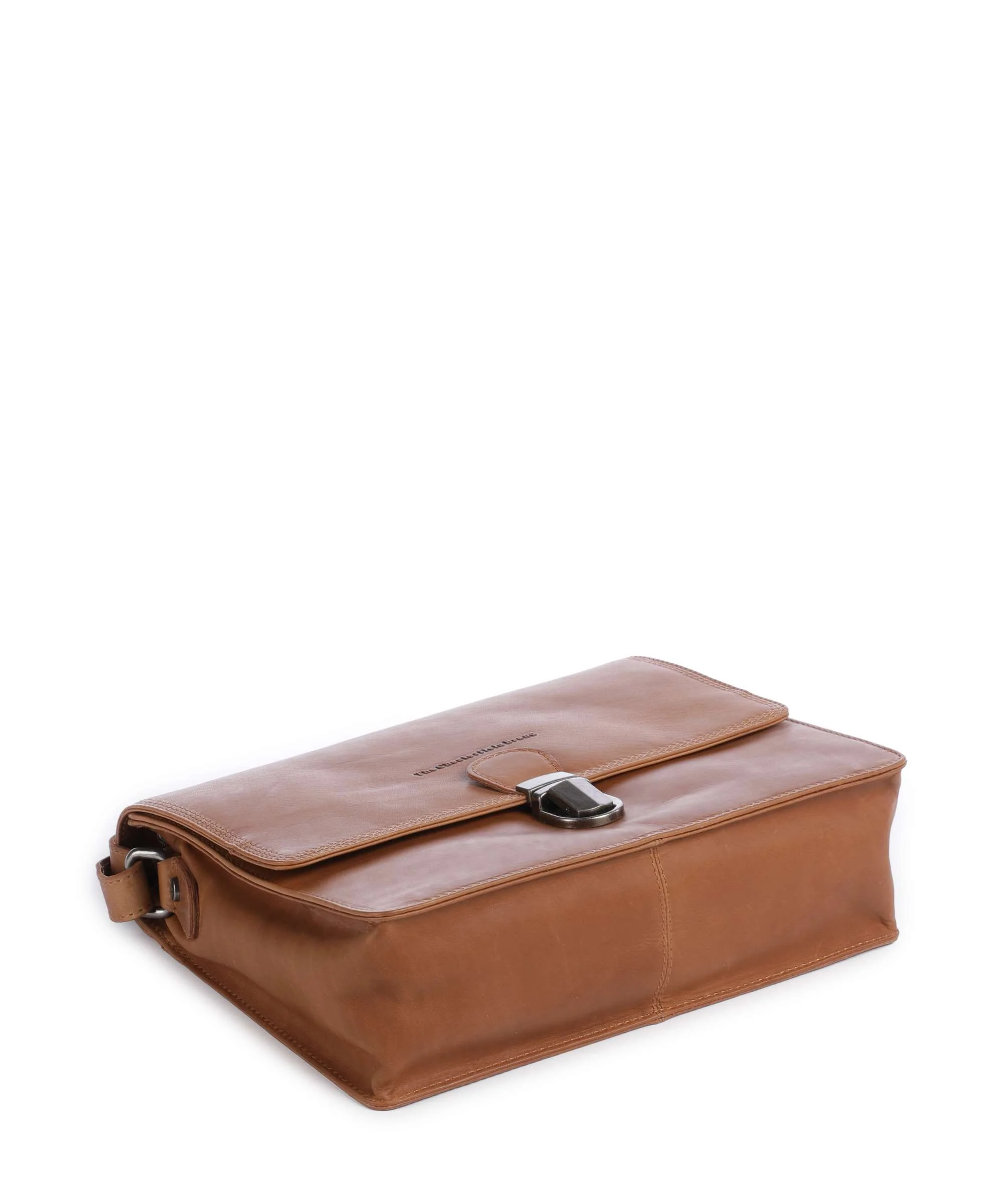 The Chesterfield Brand Wax Pull Up Cow Lunor Shoulder bag cognac - Image 4