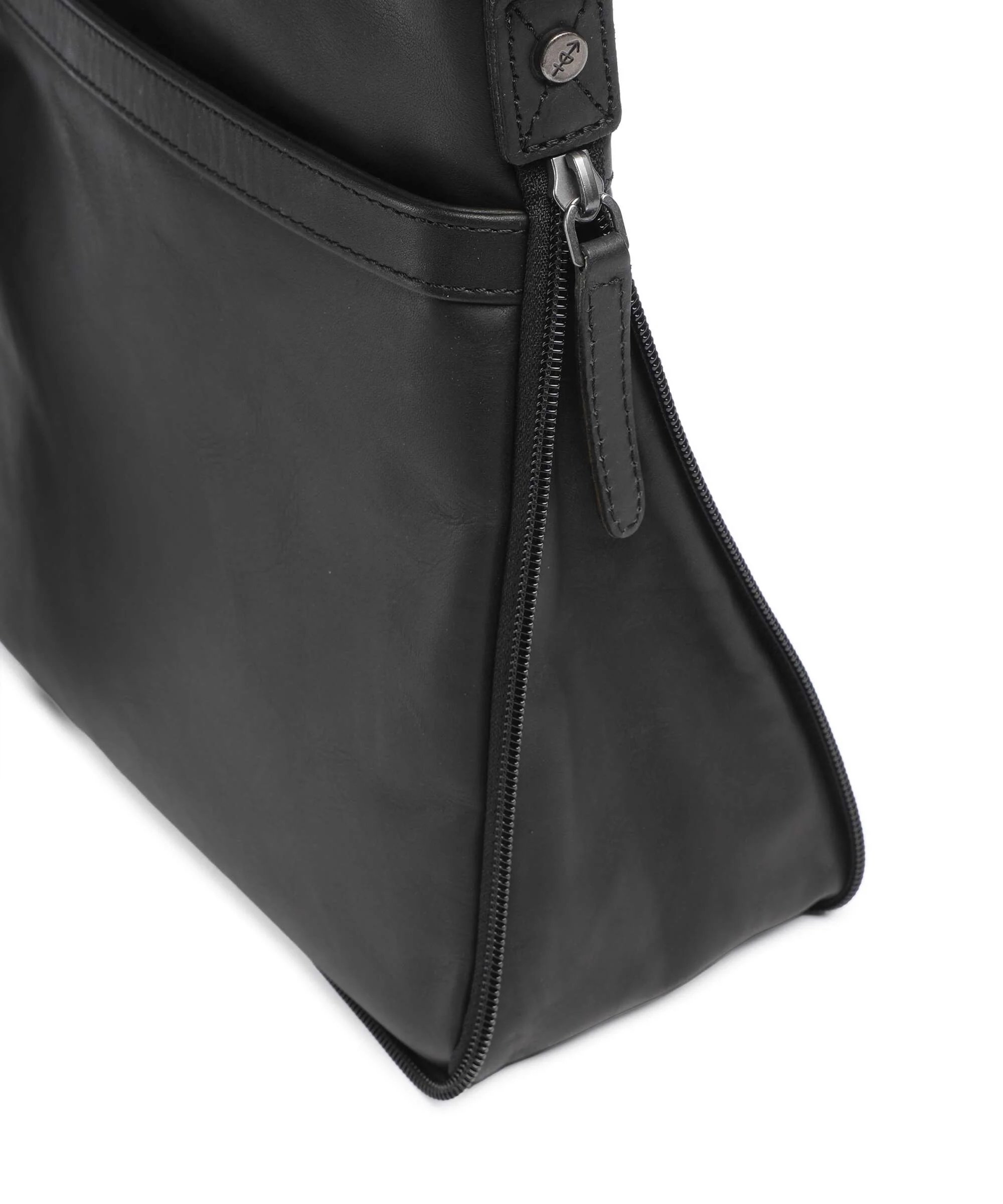 The Chesterfield Brand Wax Pull Up Cow Mirea Crossbody bag black - Image 4