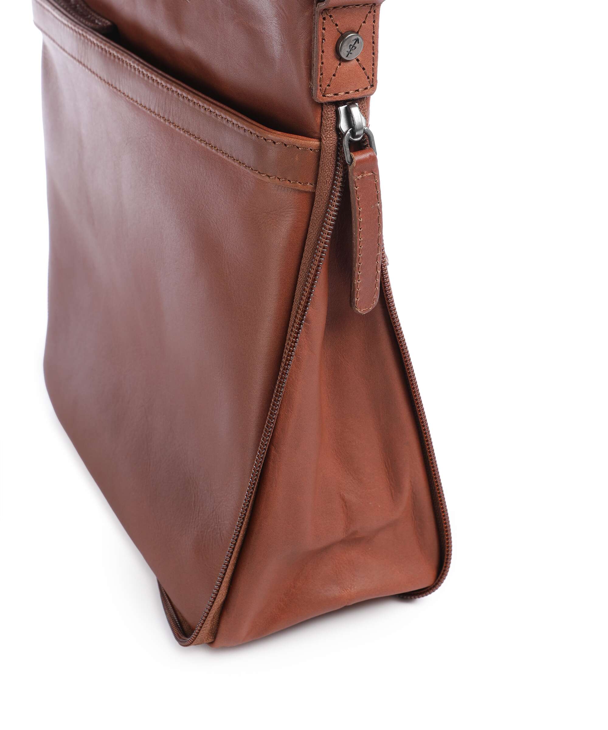 The Chesterfield Brand Wax Pull Up Cow Mirea Crossbody bag cognac - Image 4