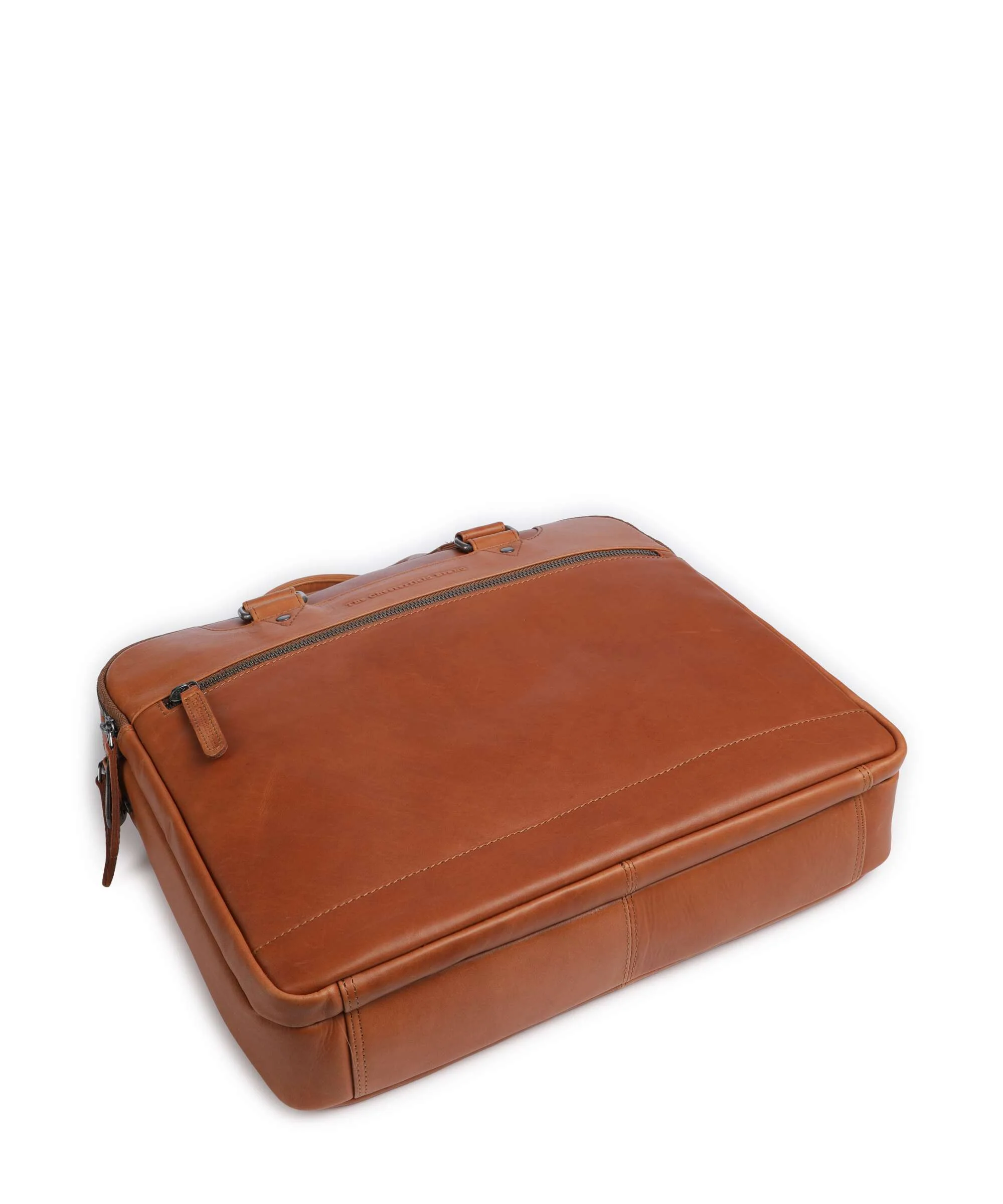 The Chesterfield Brand Wax Pull Up Cow Montara Laptop bag cognac - Image 6