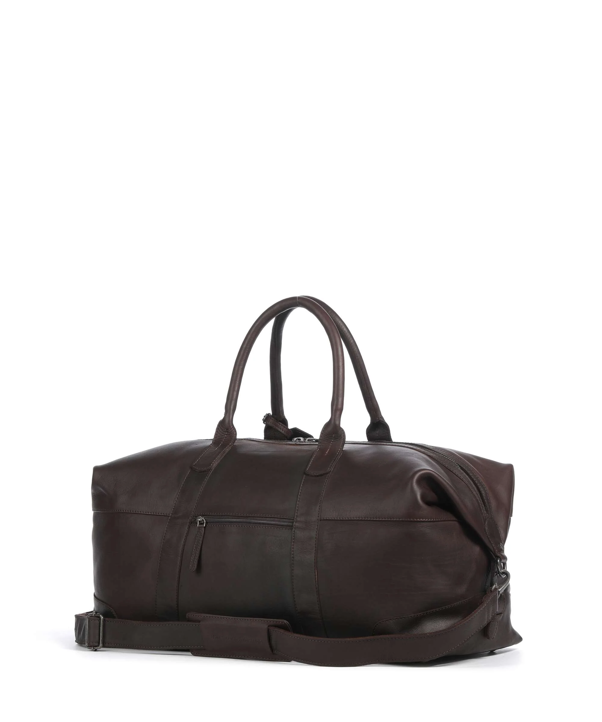 The Chesterfield Brand Wax Pull Up Cow Portsmouth 2 Weekend bag brown - Image 2