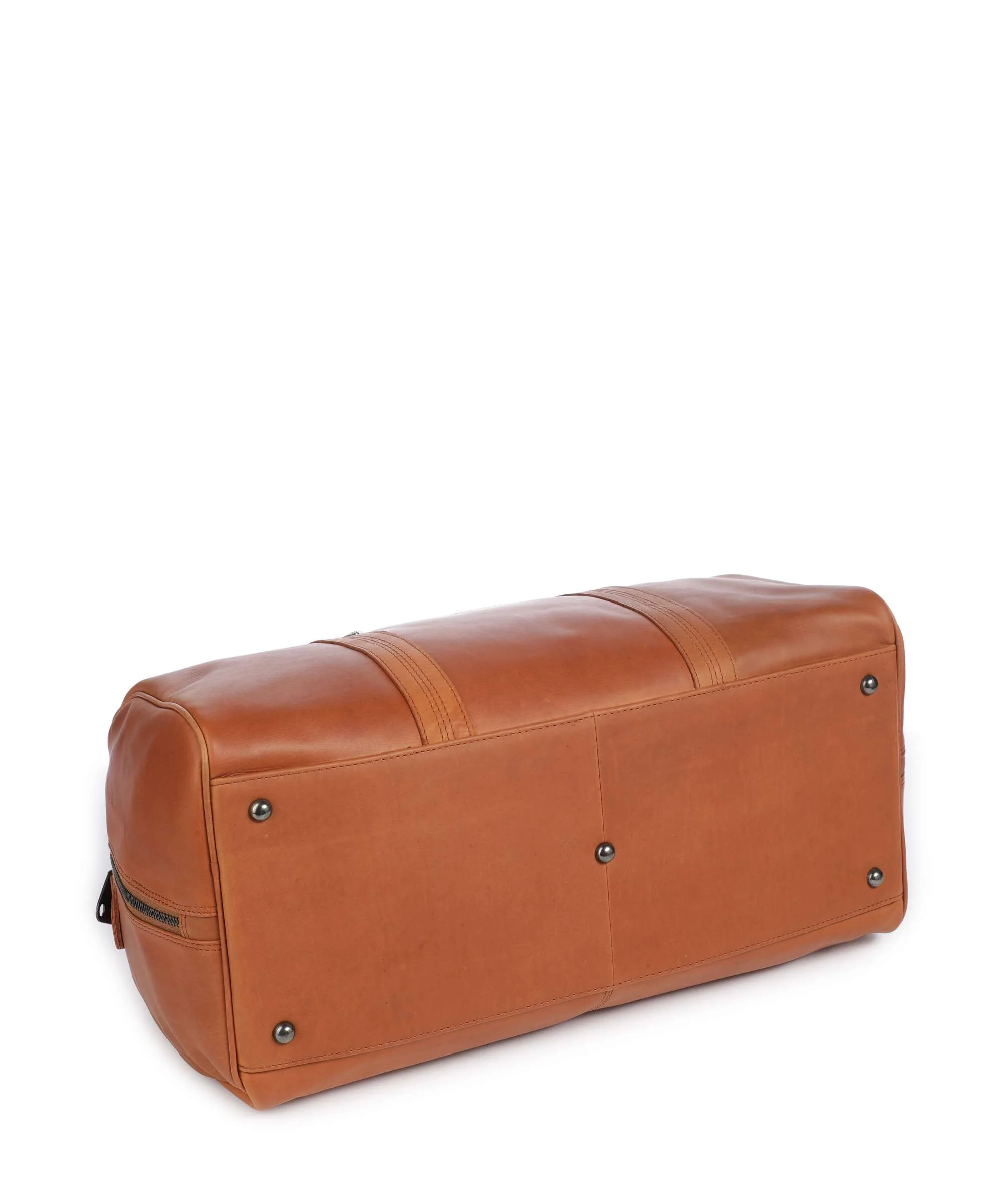 The Chesterfield Brand Wax Pull Up Cow Rivaro Weekend bag cognac - Image 4
