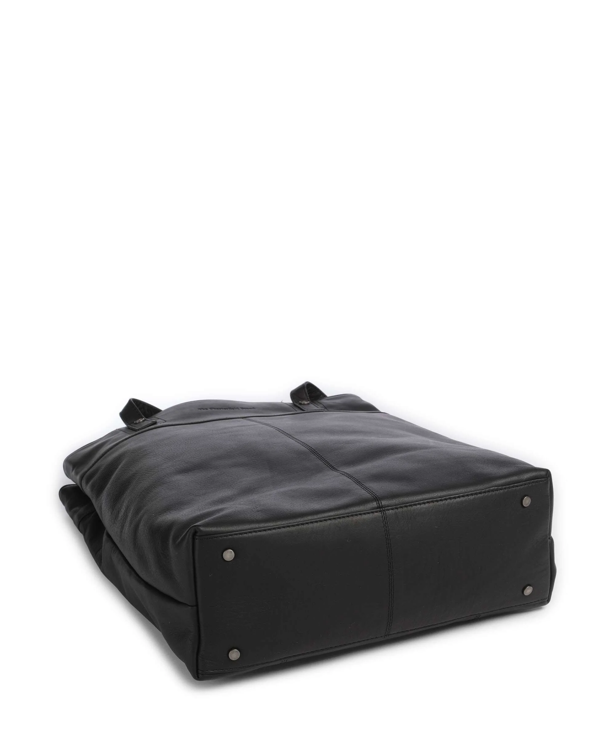 The Chesterfield Brand Wax Pull Up Cow Solvia Tote bag black - Image 4