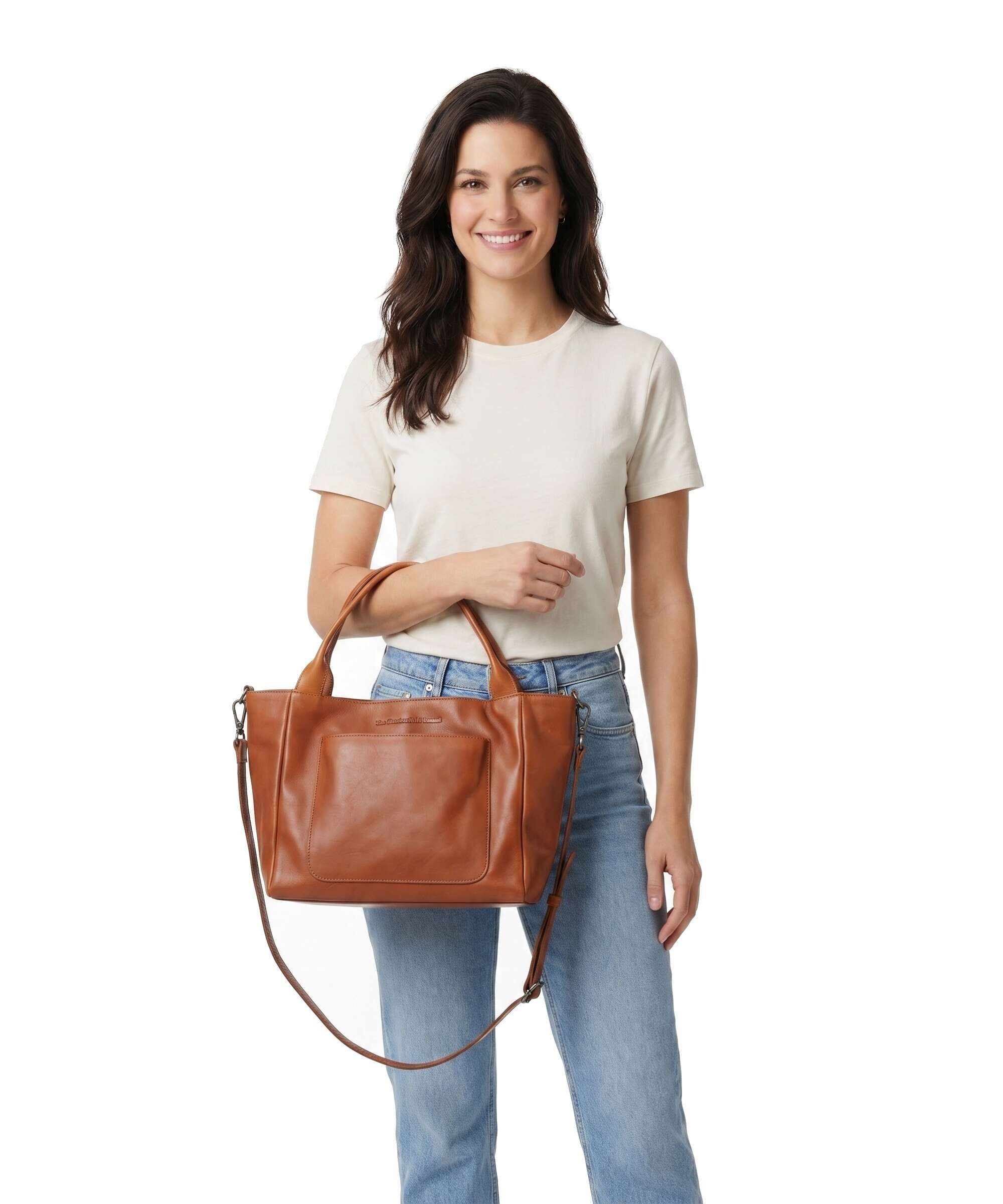 The Chesterfield Brand Wax Pull Up Cow Tenara Shoulder bag cognac - Image 3