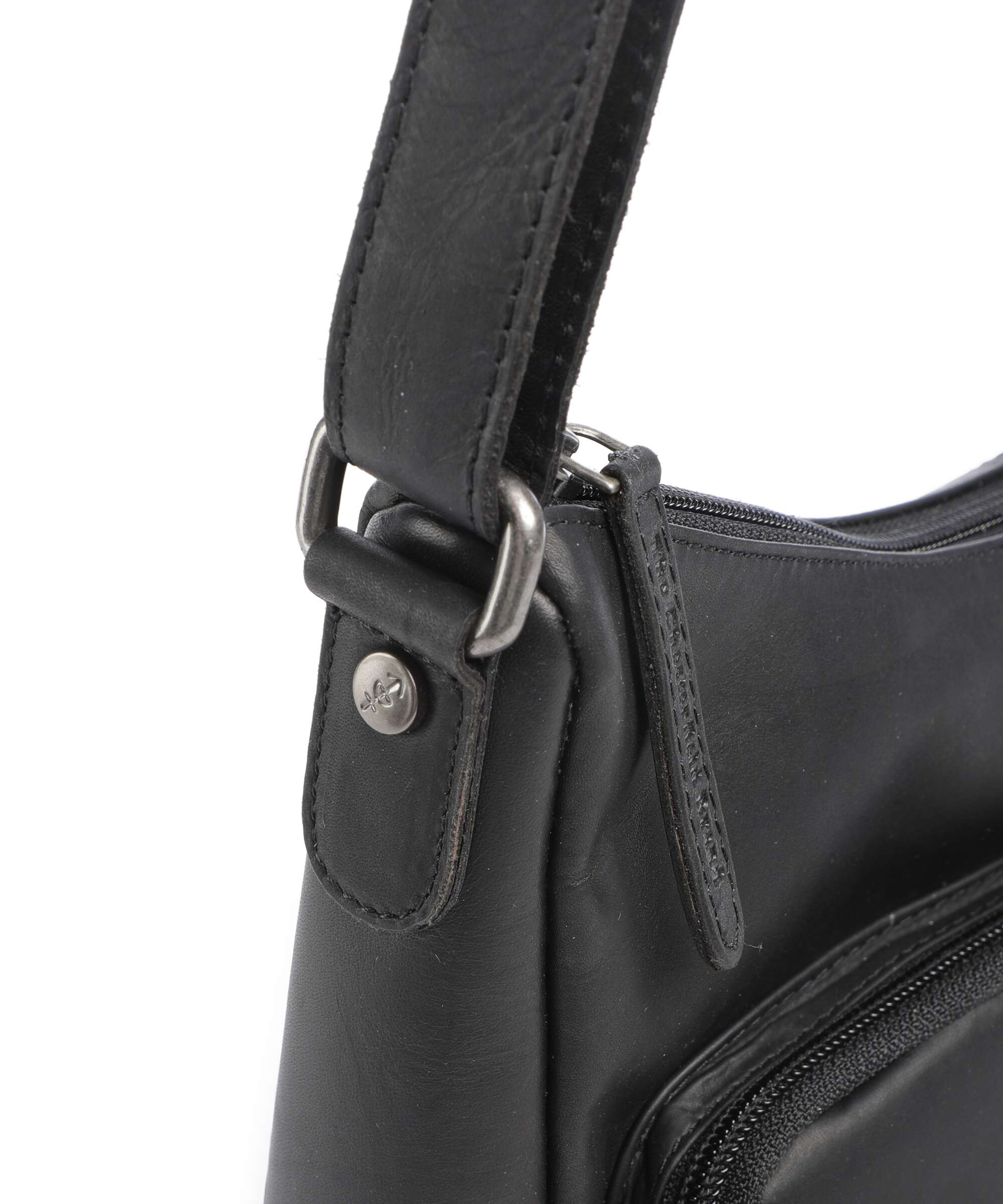 The Chesterfield Brand Wax Pull Up Cow Valenora Shoulder bag black - Image 4