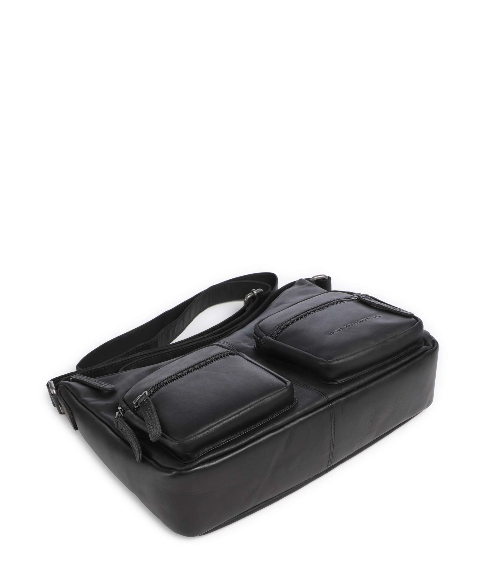 The Chesterfield Brand Wax Pull Up Cow Valenora Shoulder bag black - Image 5